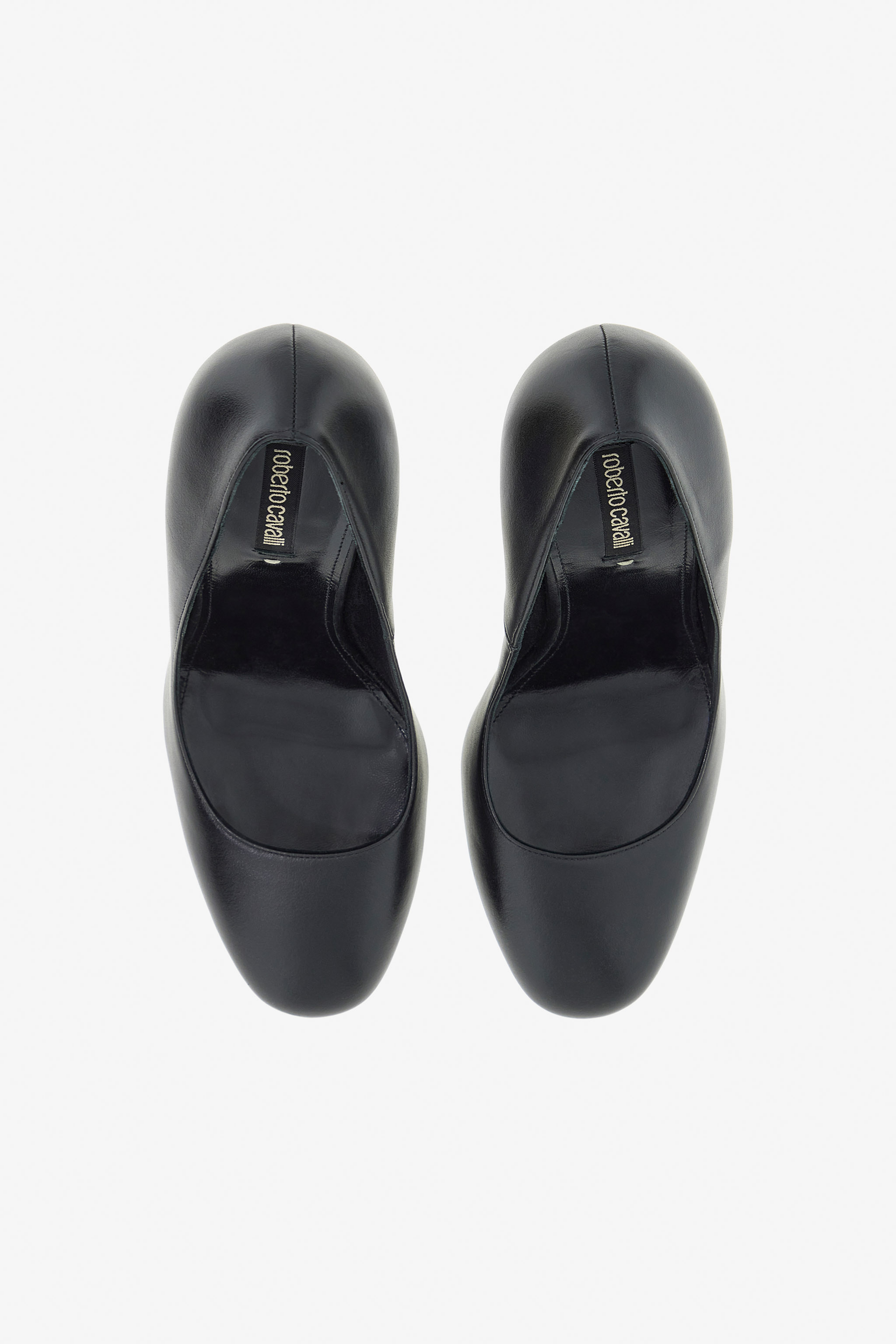 Roberto Cavalli Fang Heel Pumps In Black