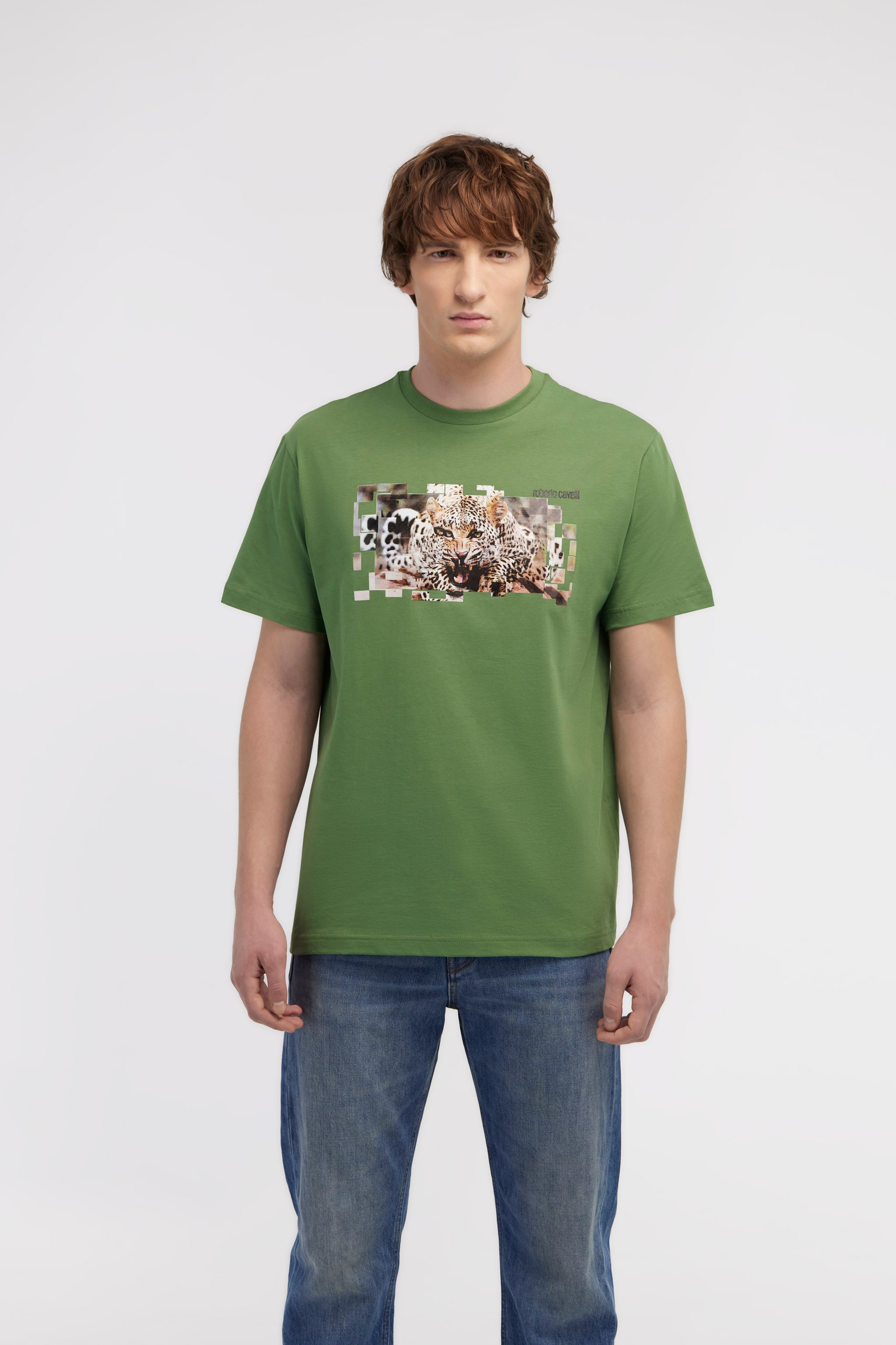 T-shirt with Jaguar logo and print