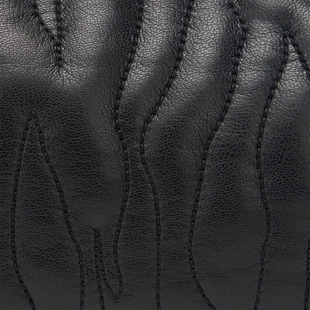 ROBERTO CAVALLI ABGESTEPPTE HOBO-TASCHE MIT LOGO 