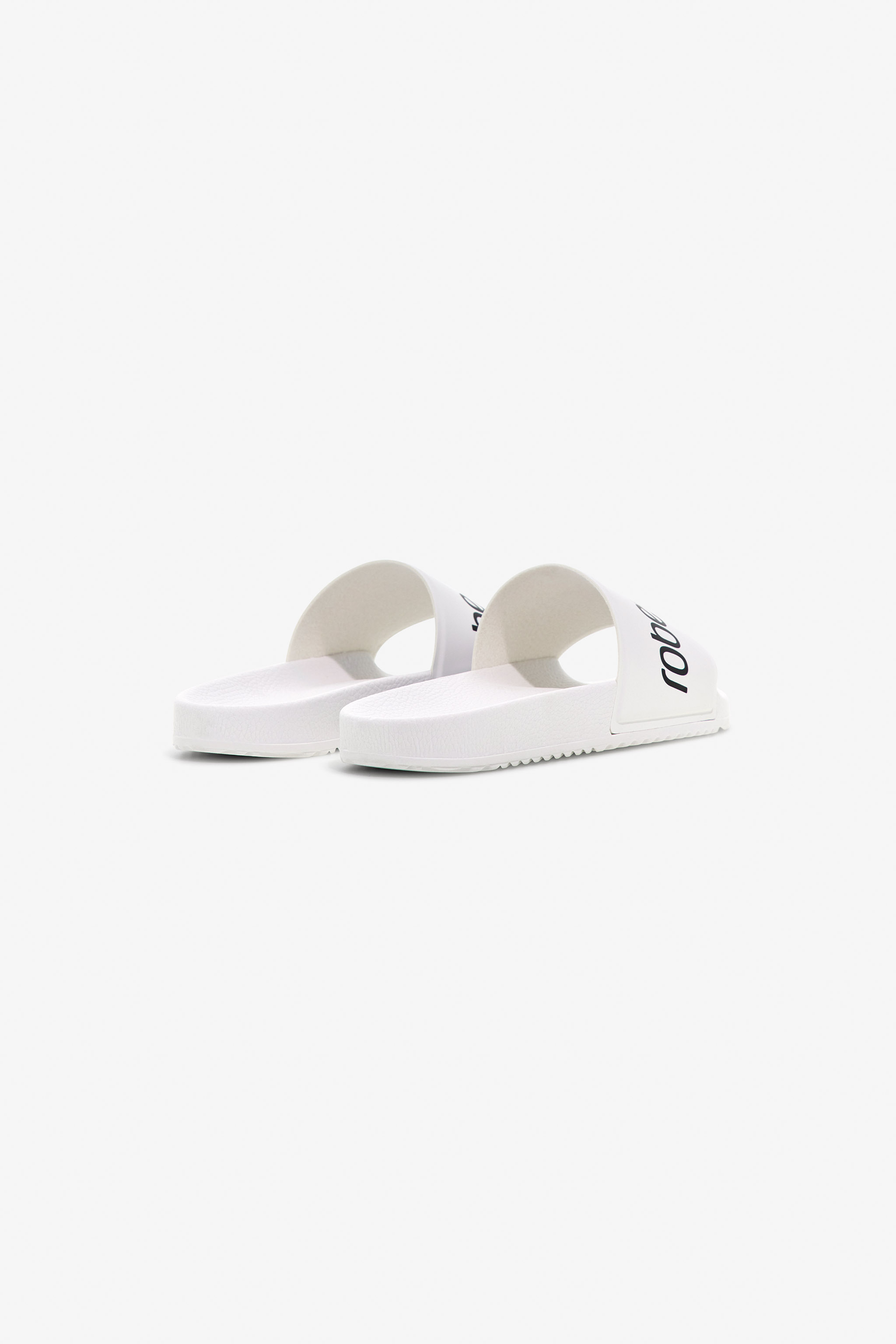 Roberto Cavalli Slides In White
