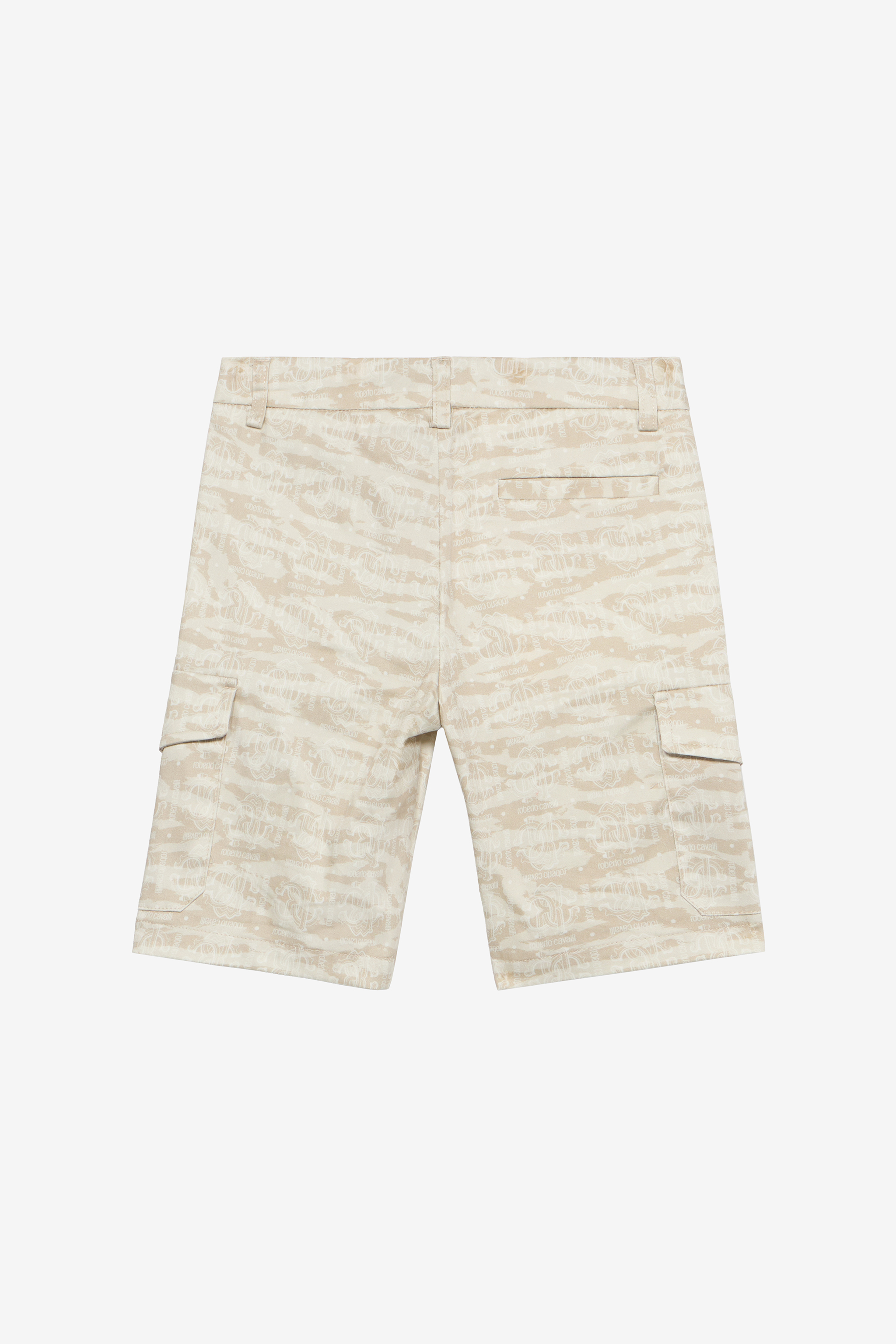 Shorts With Tiger Skin Print