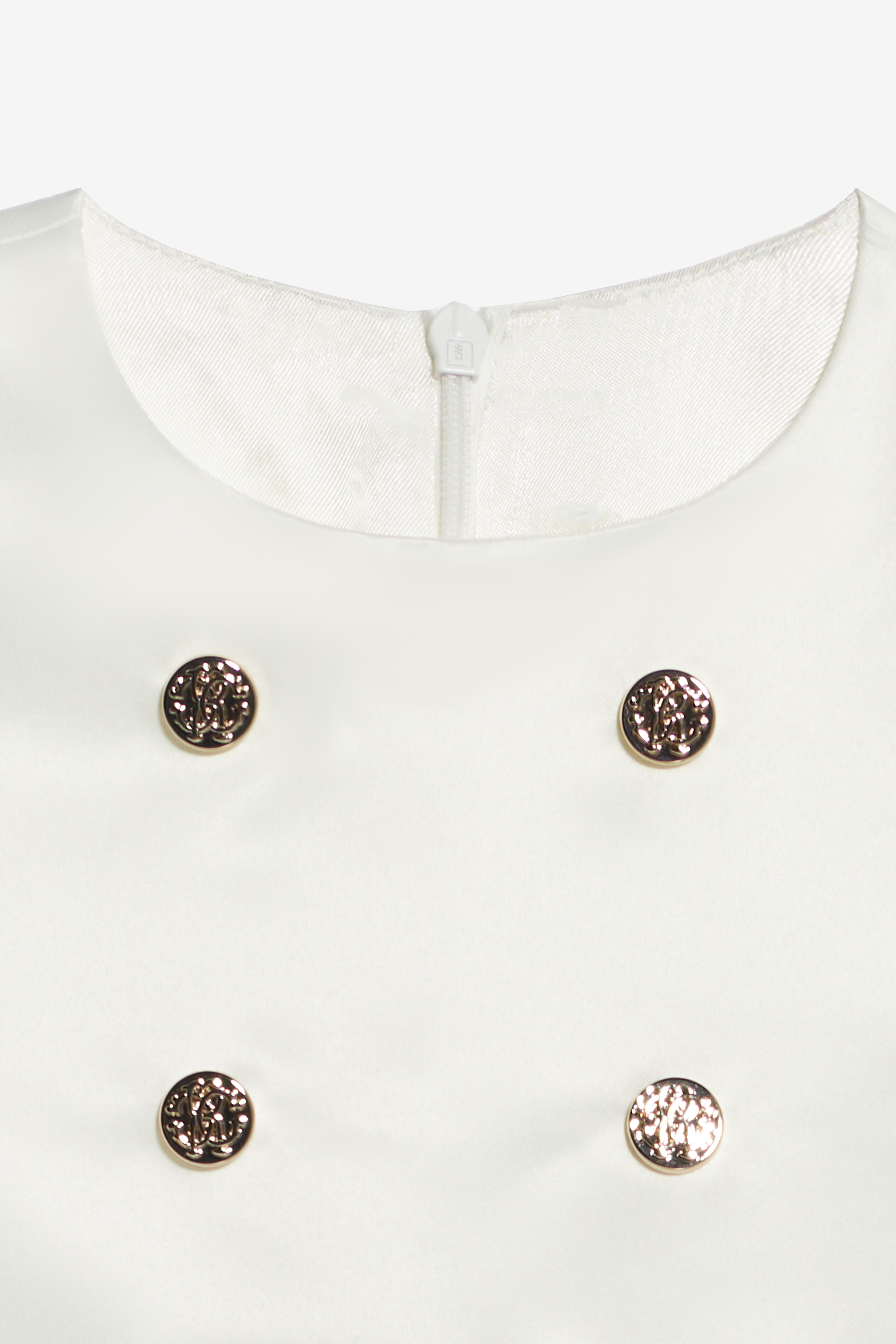 Dress With Golden Buttons