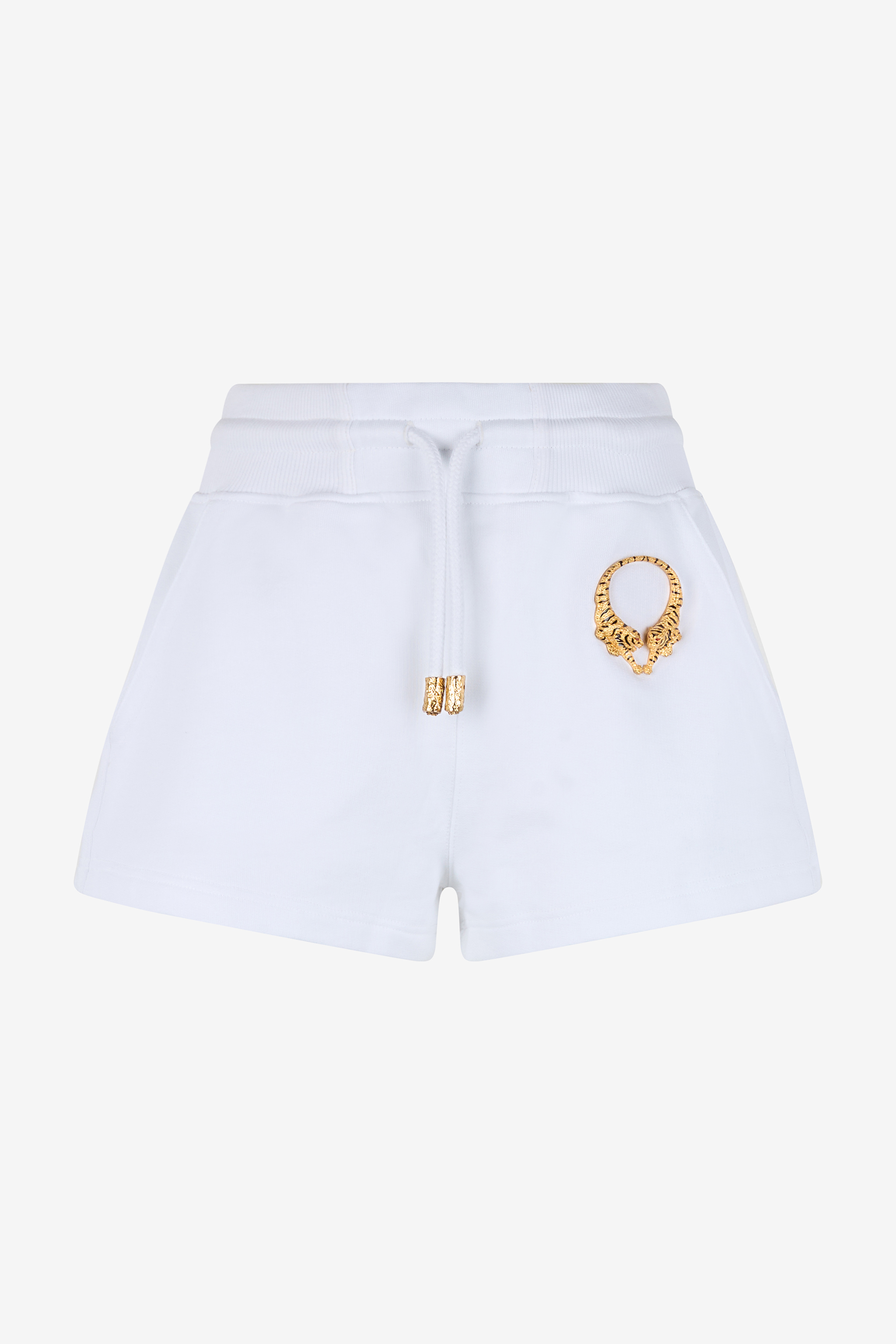 Roberto Cavalli Women's White Roar Shorts - Skirts & Shorts