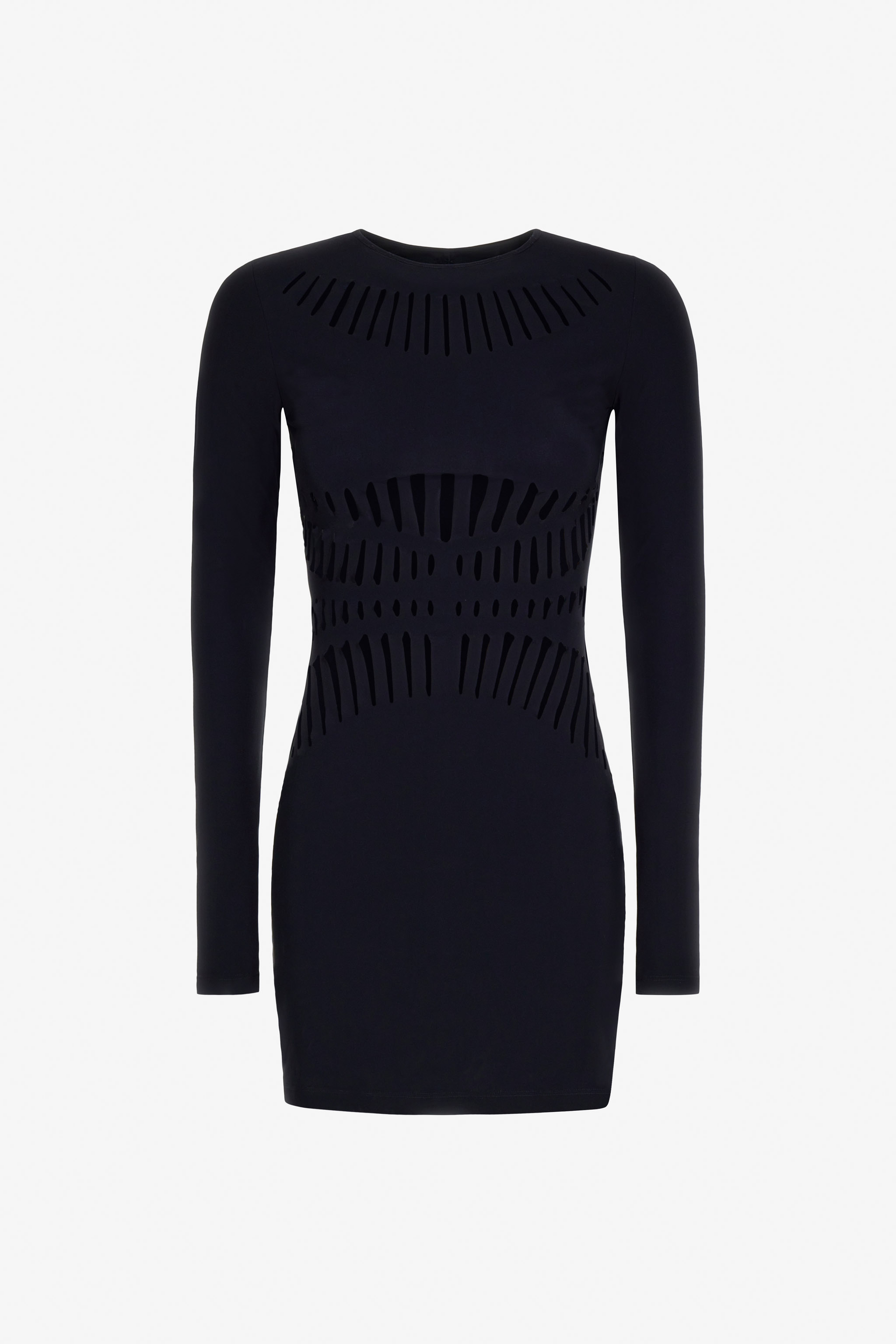 Roberto Cavalli Cut Out Dress In Black
