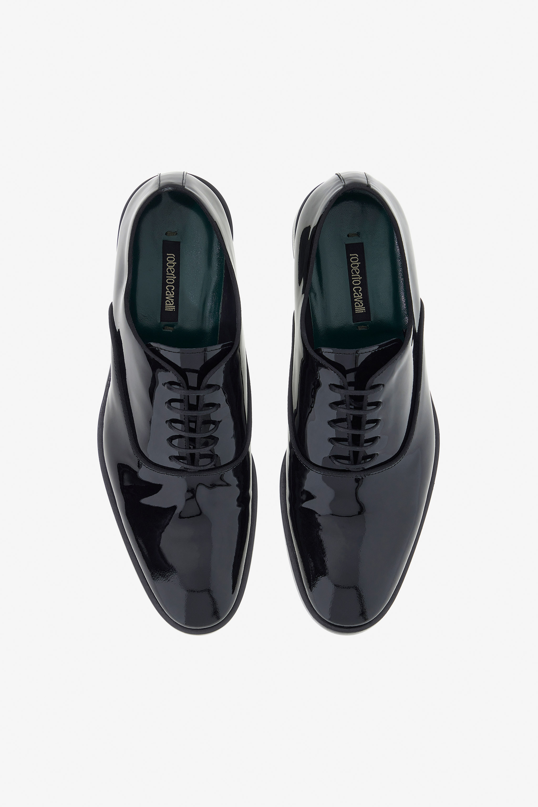 Roberto Cavalli Oxford Shoes In Black
