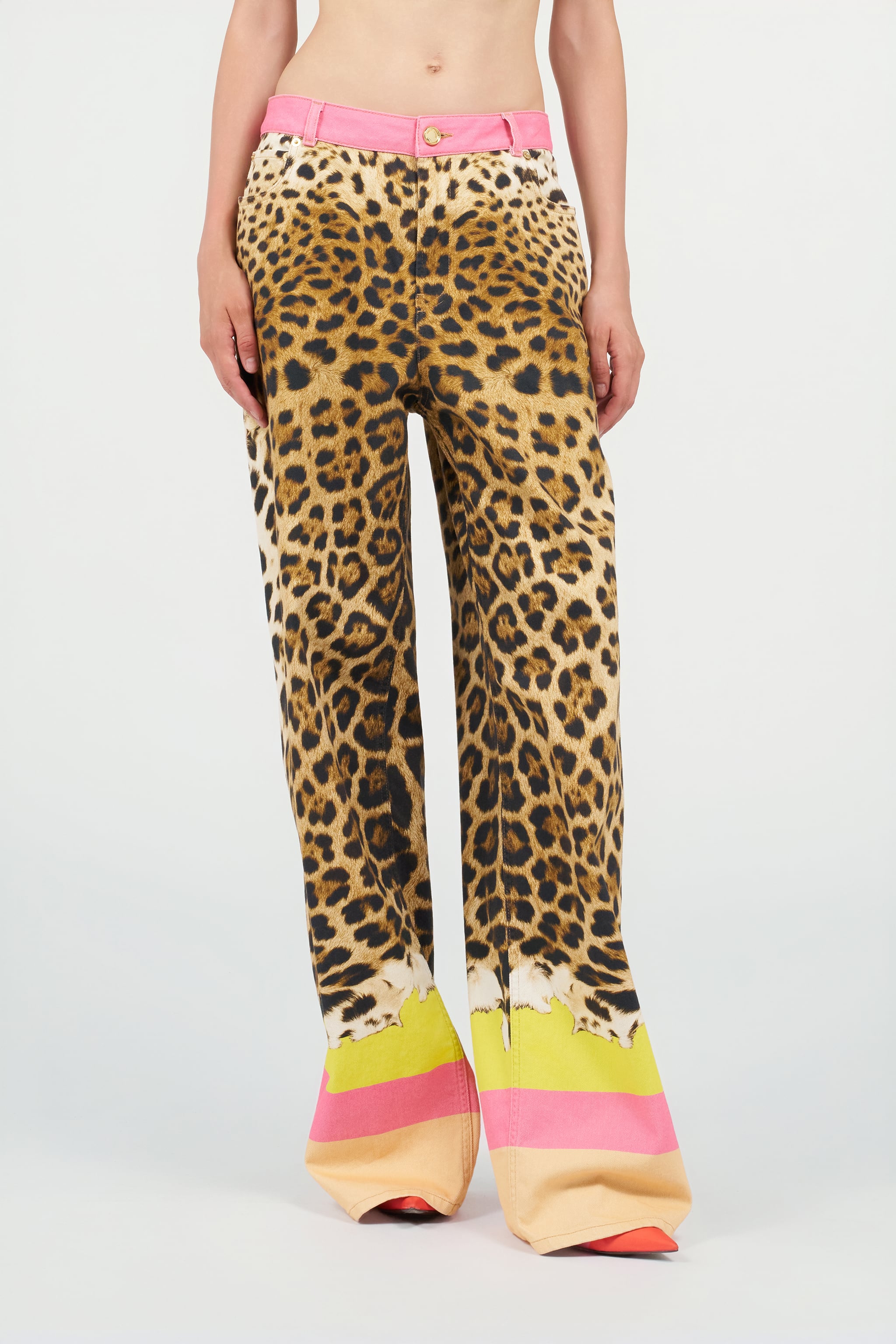 Roberto Cavalli Jeans with Cavalli Pop Print | Thumbnail 2 Roberto Cavalli Jeans with Cavalli Pop Print | Thumbnail 2