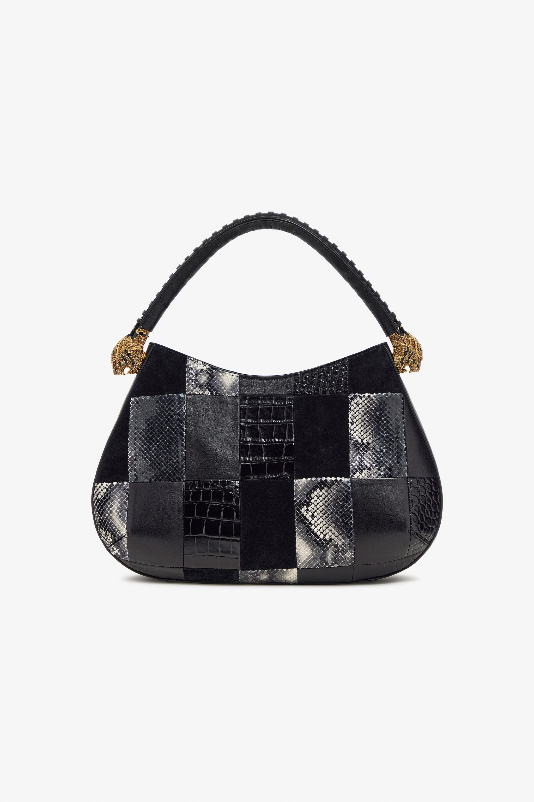 ROBERTO CAVALLI PATCHWORK UMHÄNGETASCHE