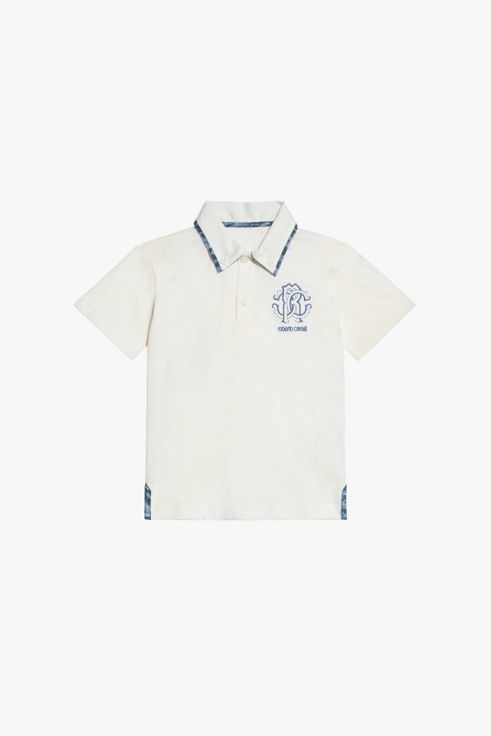 Polo With RC Monogram And Logo