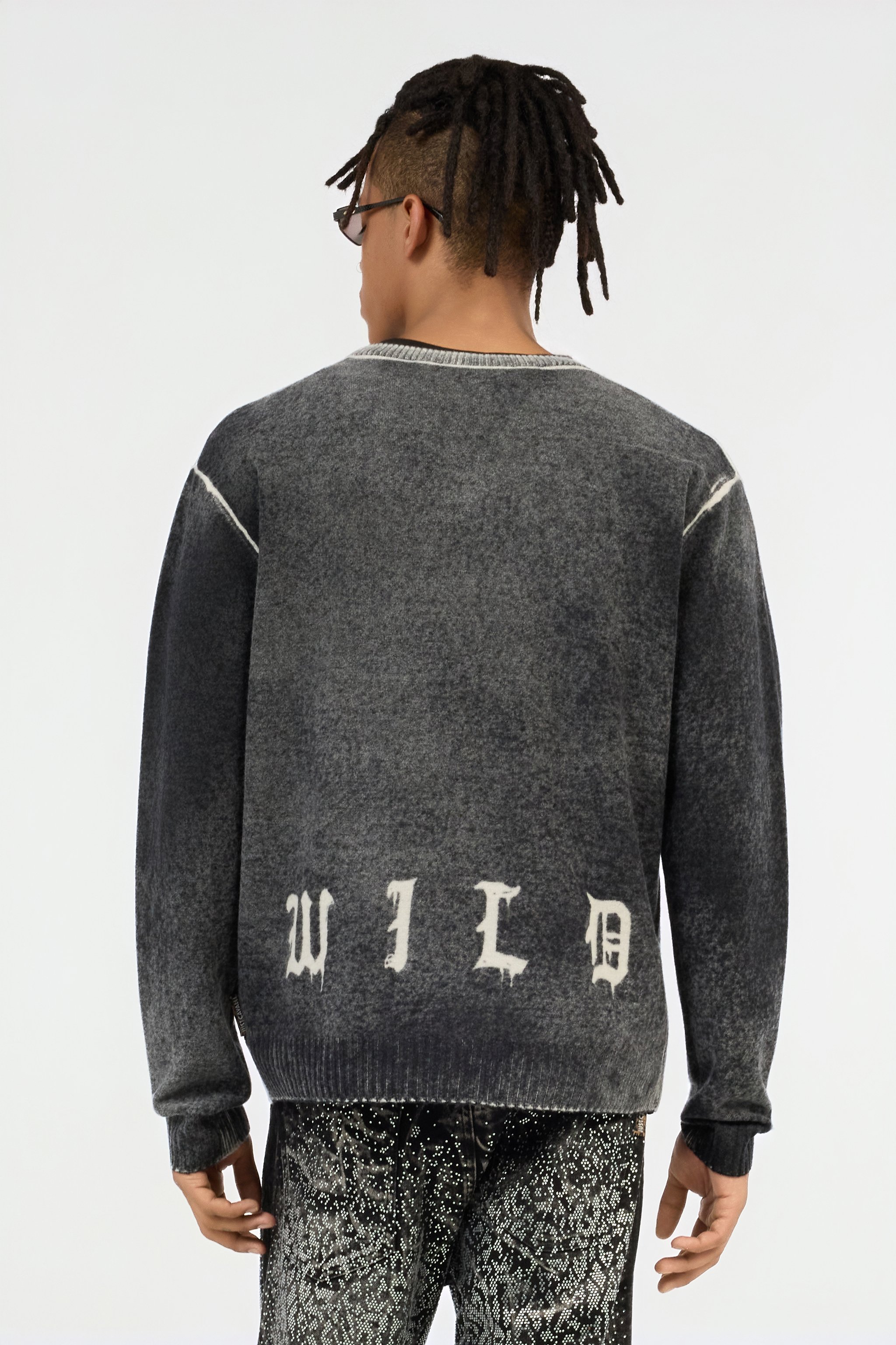 Washed Black Sweater