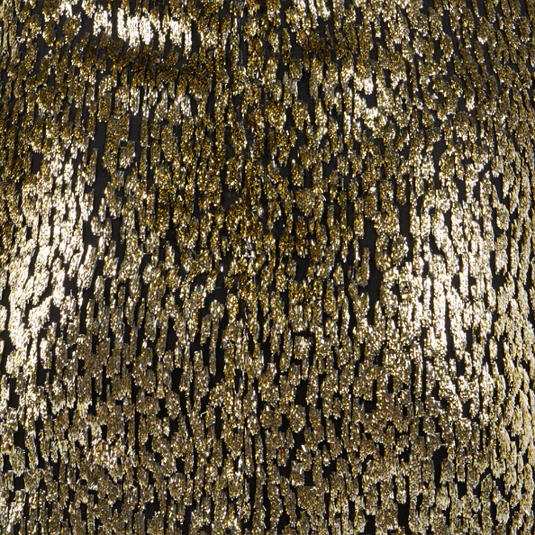 Dress with Fil Coupé Leopard print