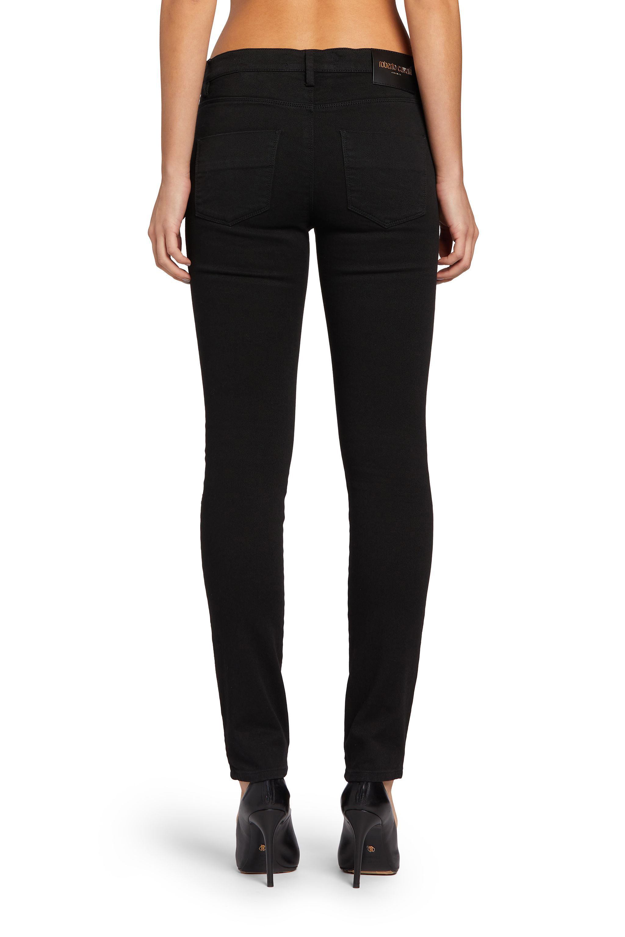 Roberto Cavalli Trousers In Black