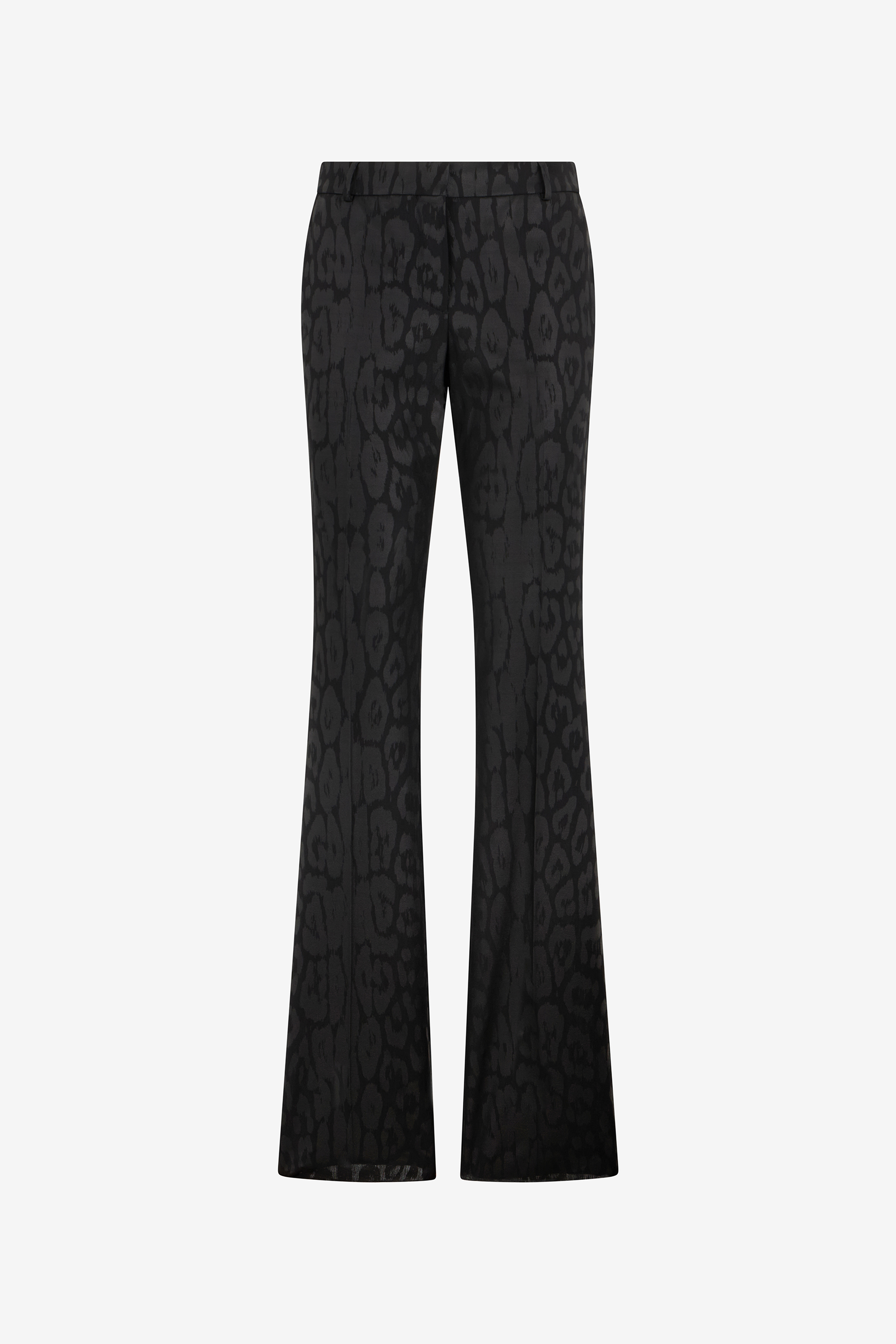 Plain print trousers