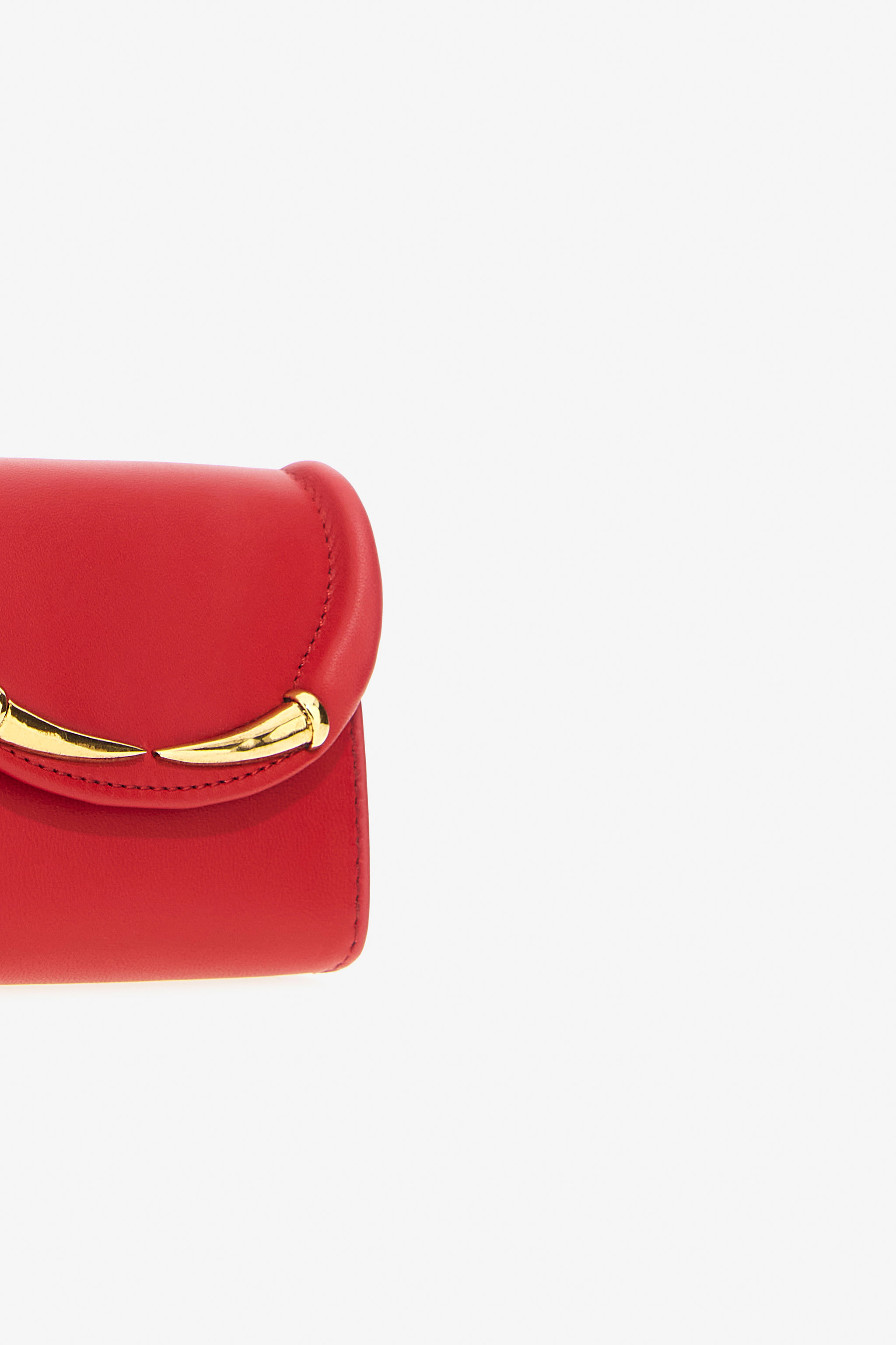 ROBERTO CAVALLI CARD CASE WITH FANG CLASP