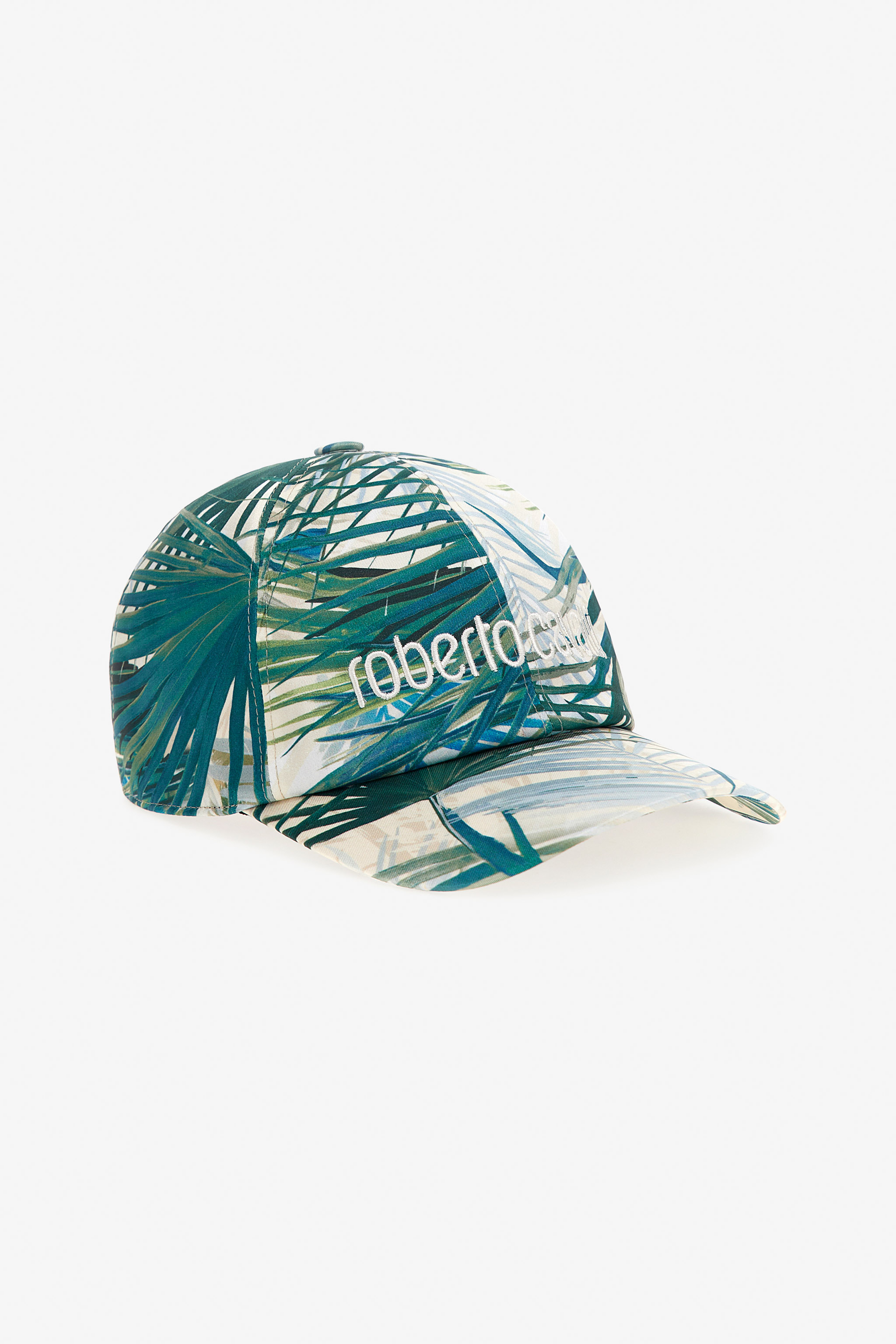 Roberto Cavalli Women's Green Cap With Logo - Hats & Gloves