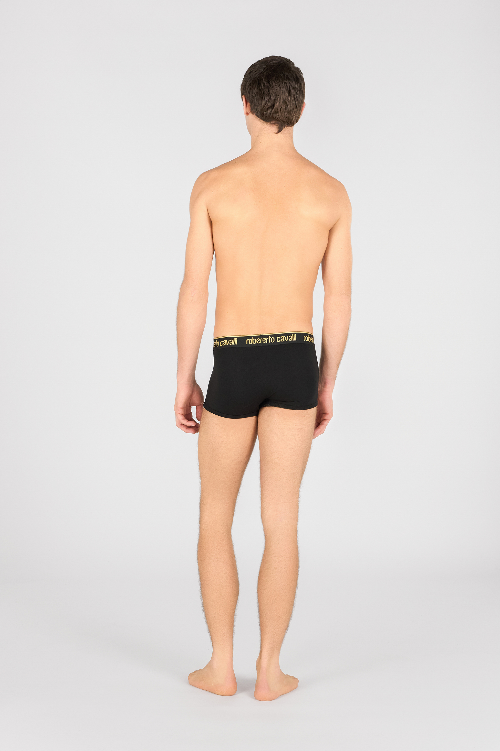Shop Roberto Cavalli Set Aus Zwei Boxershorts Mit Logoband In Black