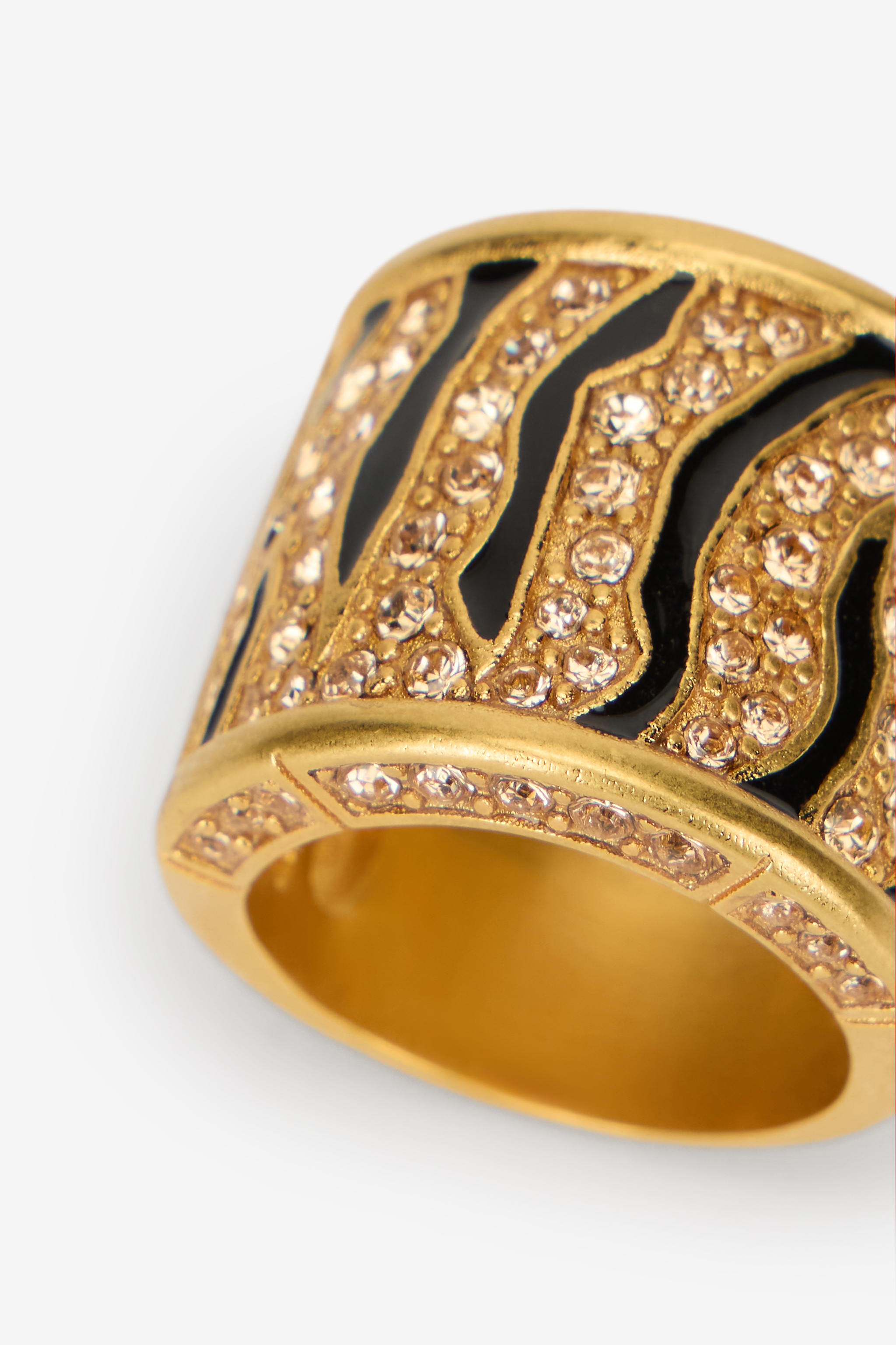 Roberto Cavalli Gold-Tone Roar Ring | Thumbnail 5