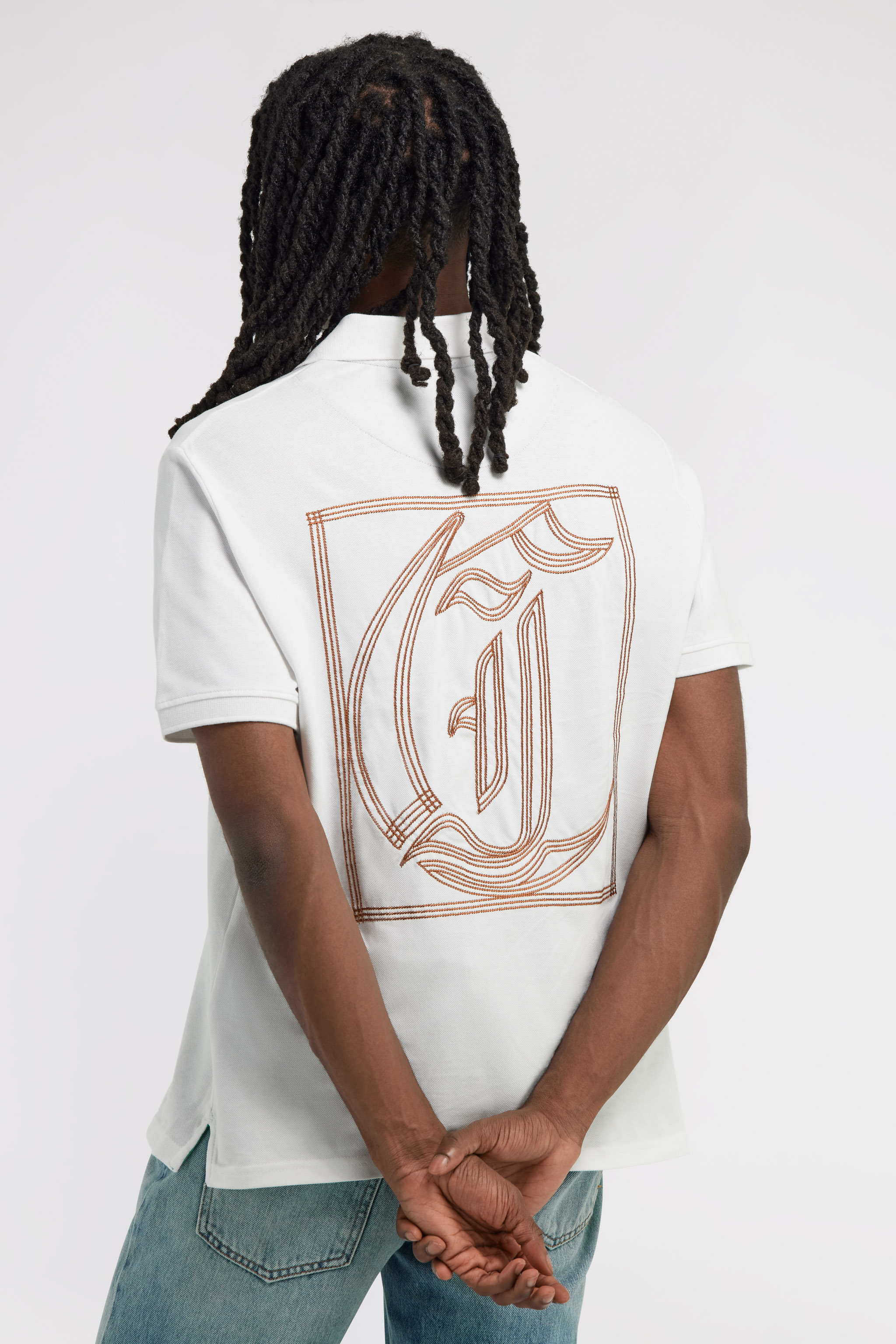 Roberto Cavalli Just Cavalli Polo In White