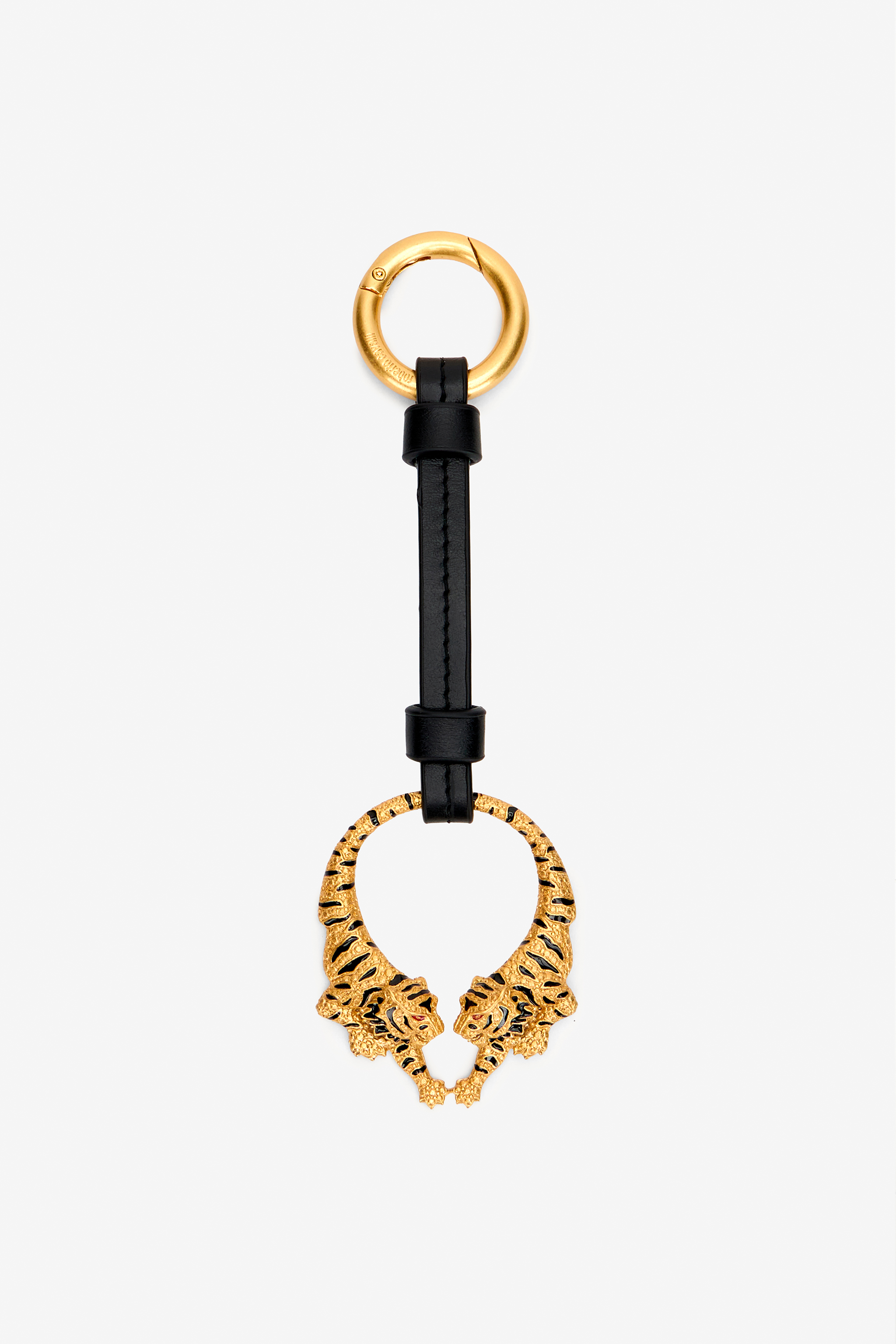 Roberto Cavalli Women's Black Roar Tiger Keycase - Accessories