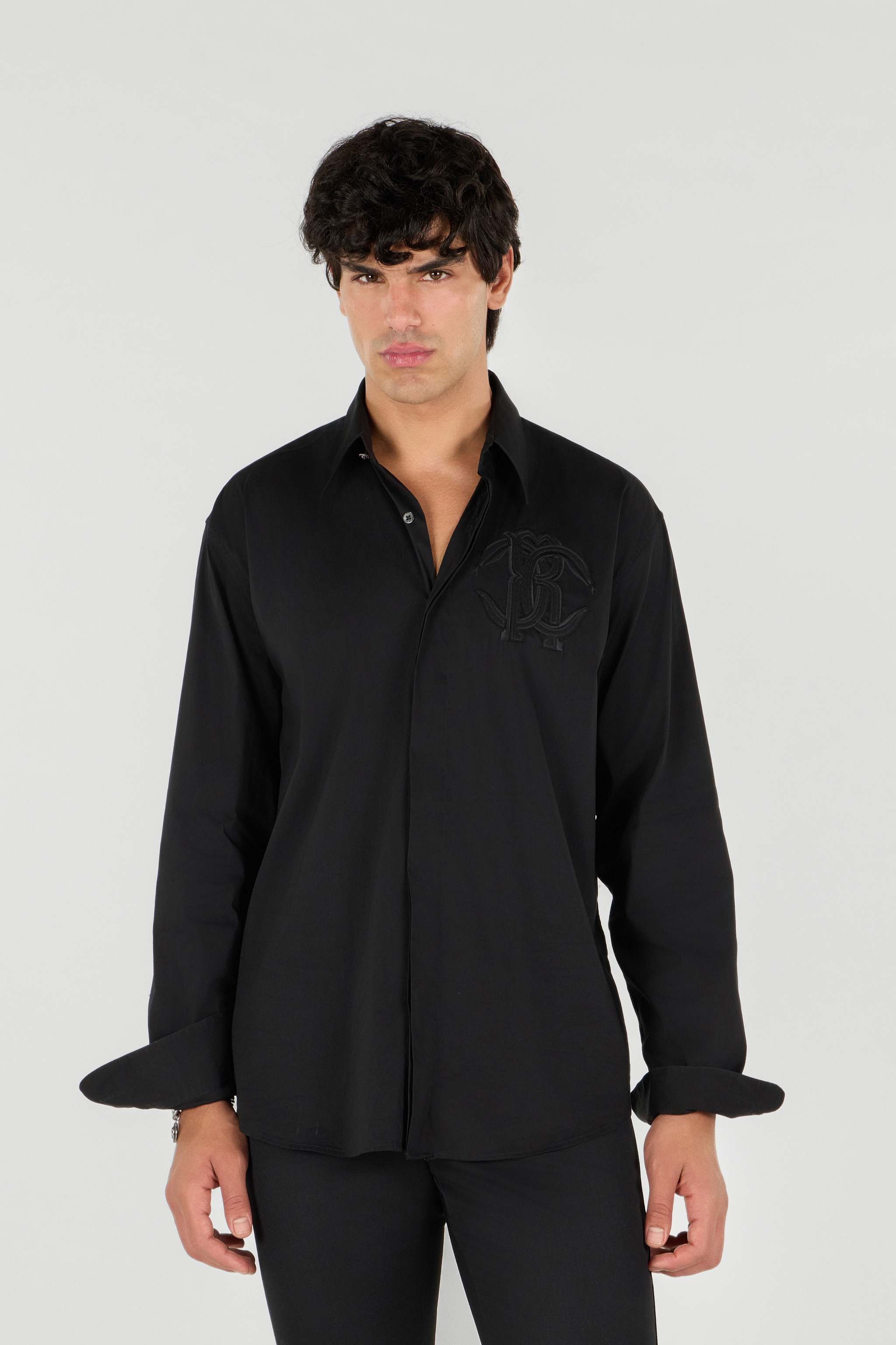 Embroidered Logo Shirt