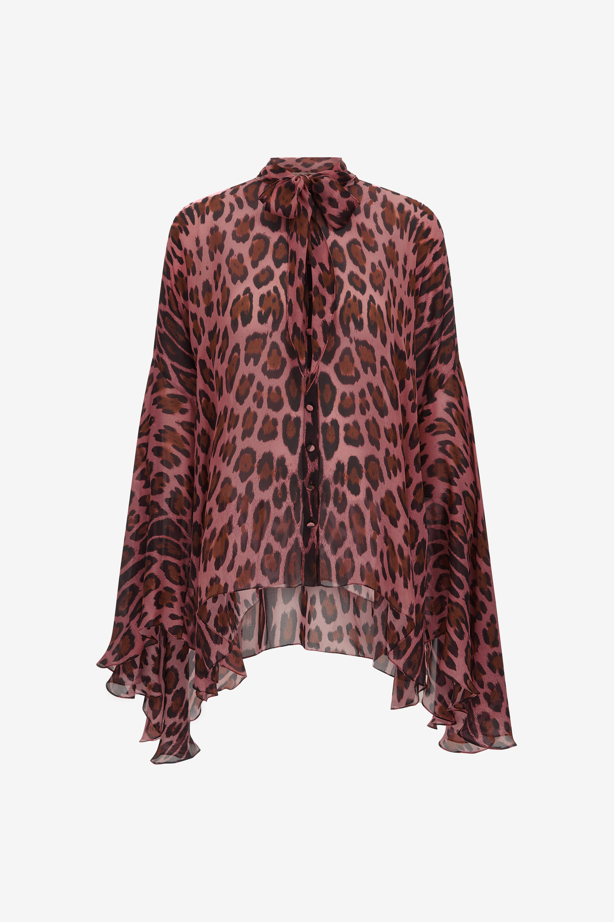 ROBERTO CAVALLI LEOPARDENMUSTERHEMD