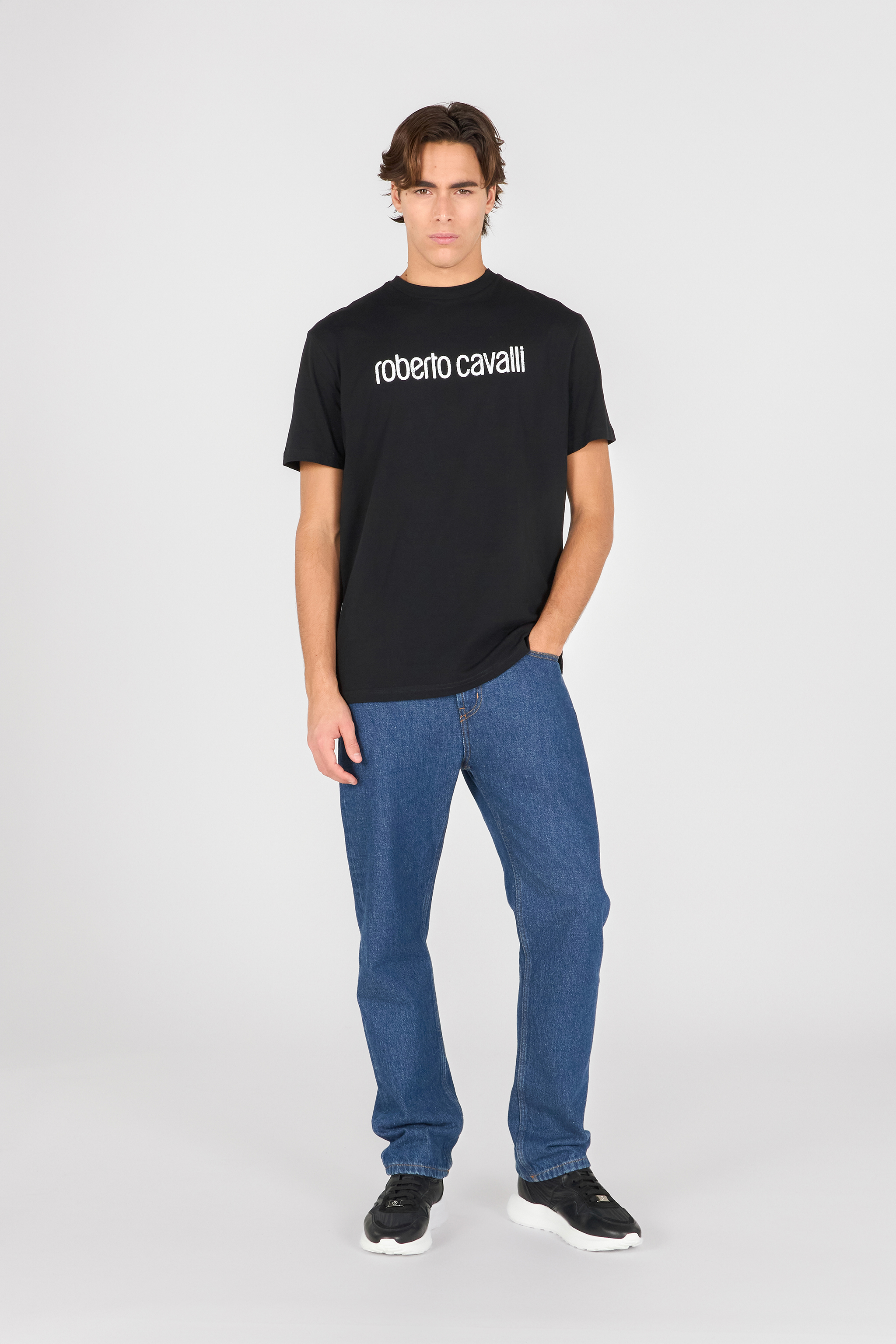 T-shirt with lettering