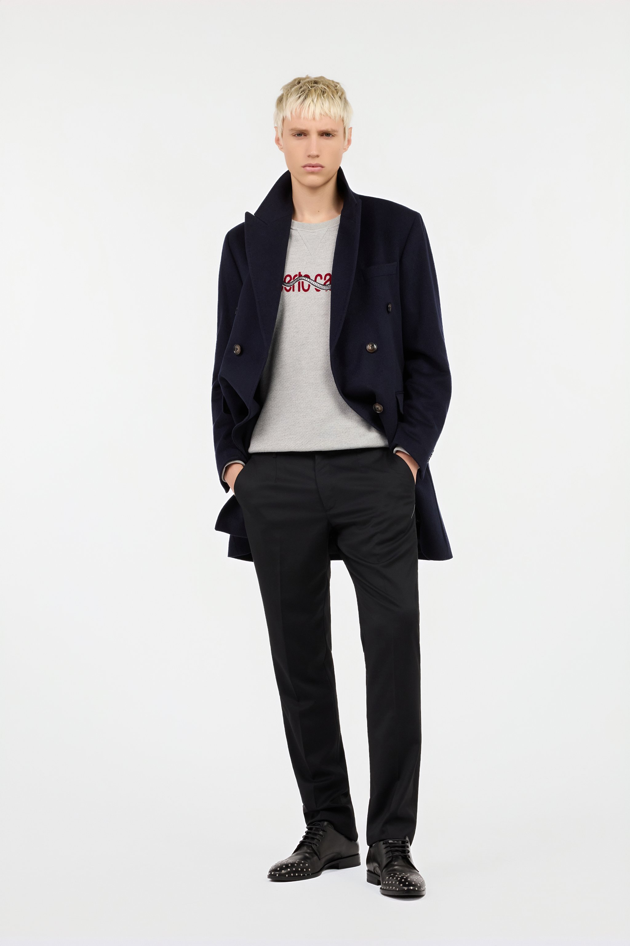 Snake Logo Sweatshirt Grey