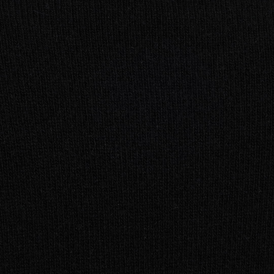 Roberto Cavalli Black Sweater With Gothic C Logo In Black