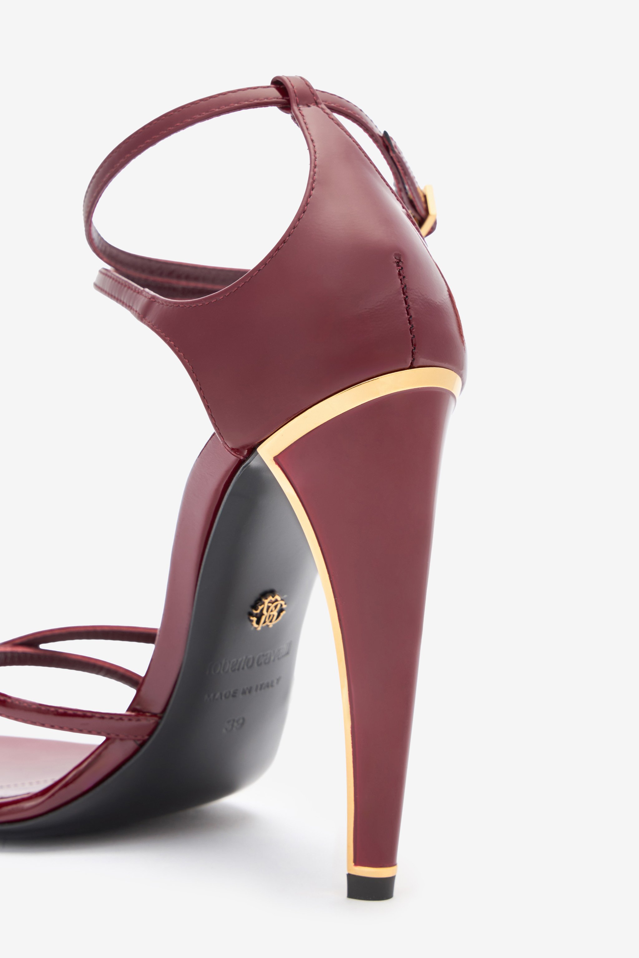 ROBERTO CAVALLI SANDALEN MIT ABSATZ FANG