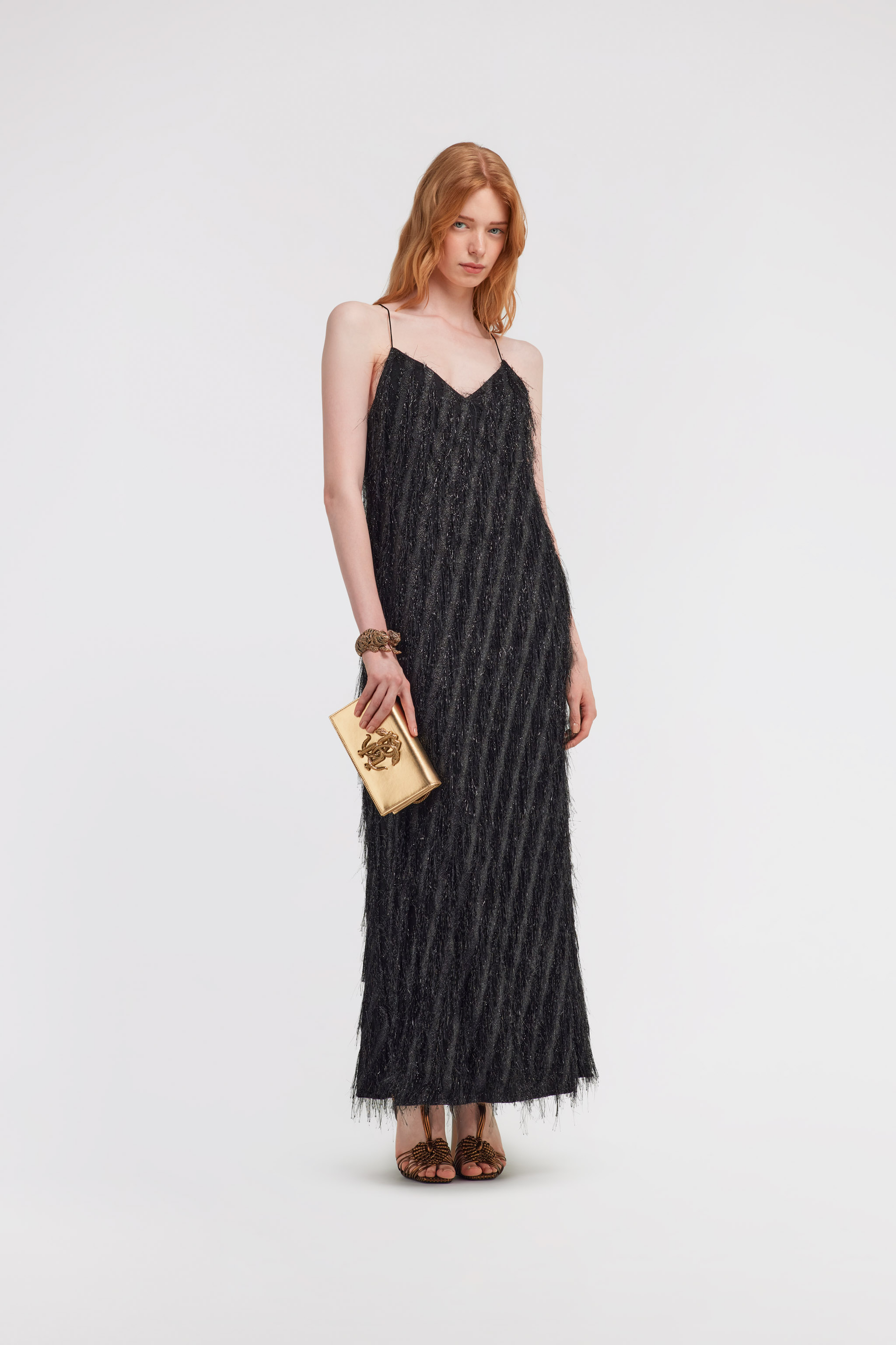 ROBERTO CAVALLI MIDIKLEID MIT FRANSEN