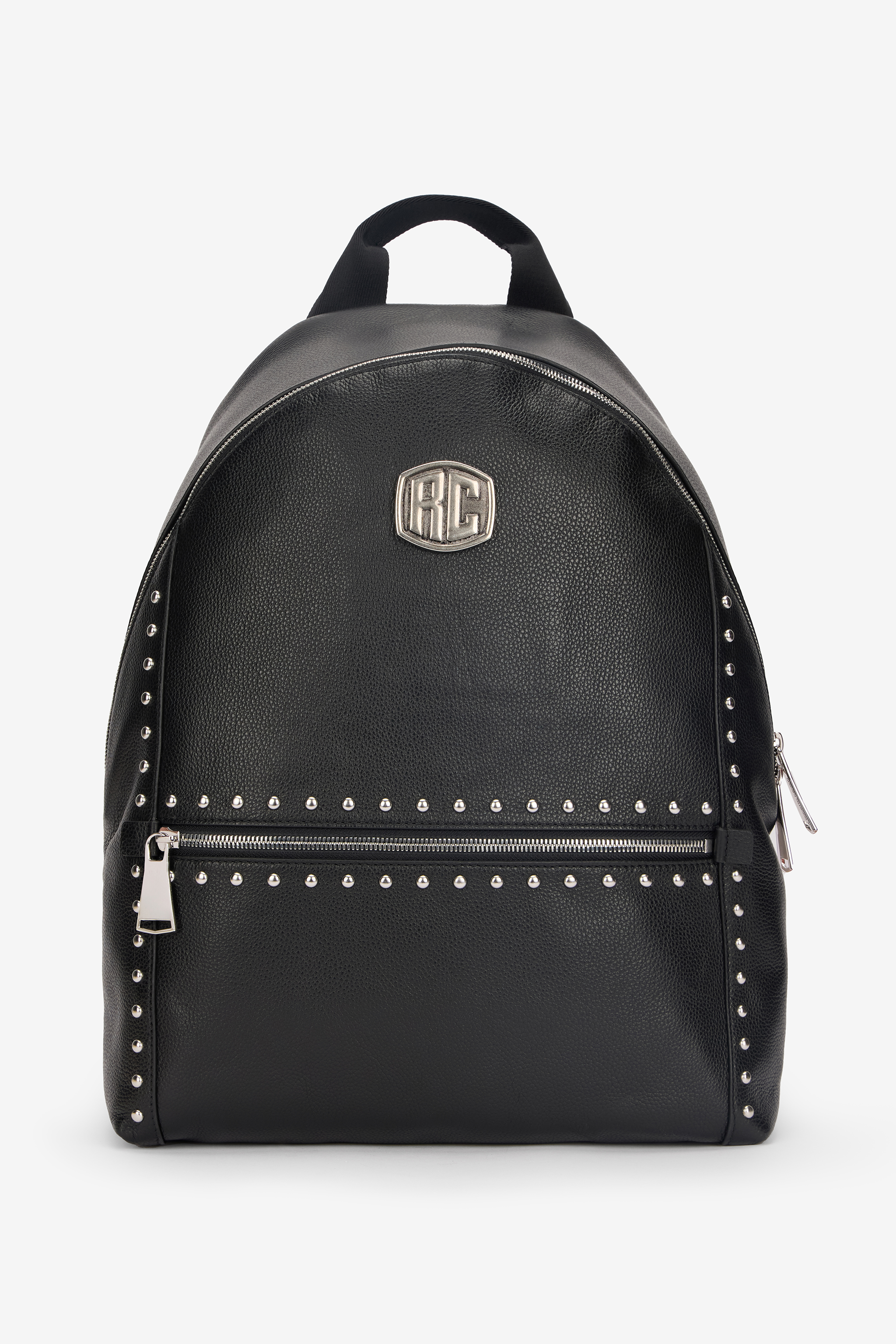 Roberto Cavalli Studded Leather Backpack