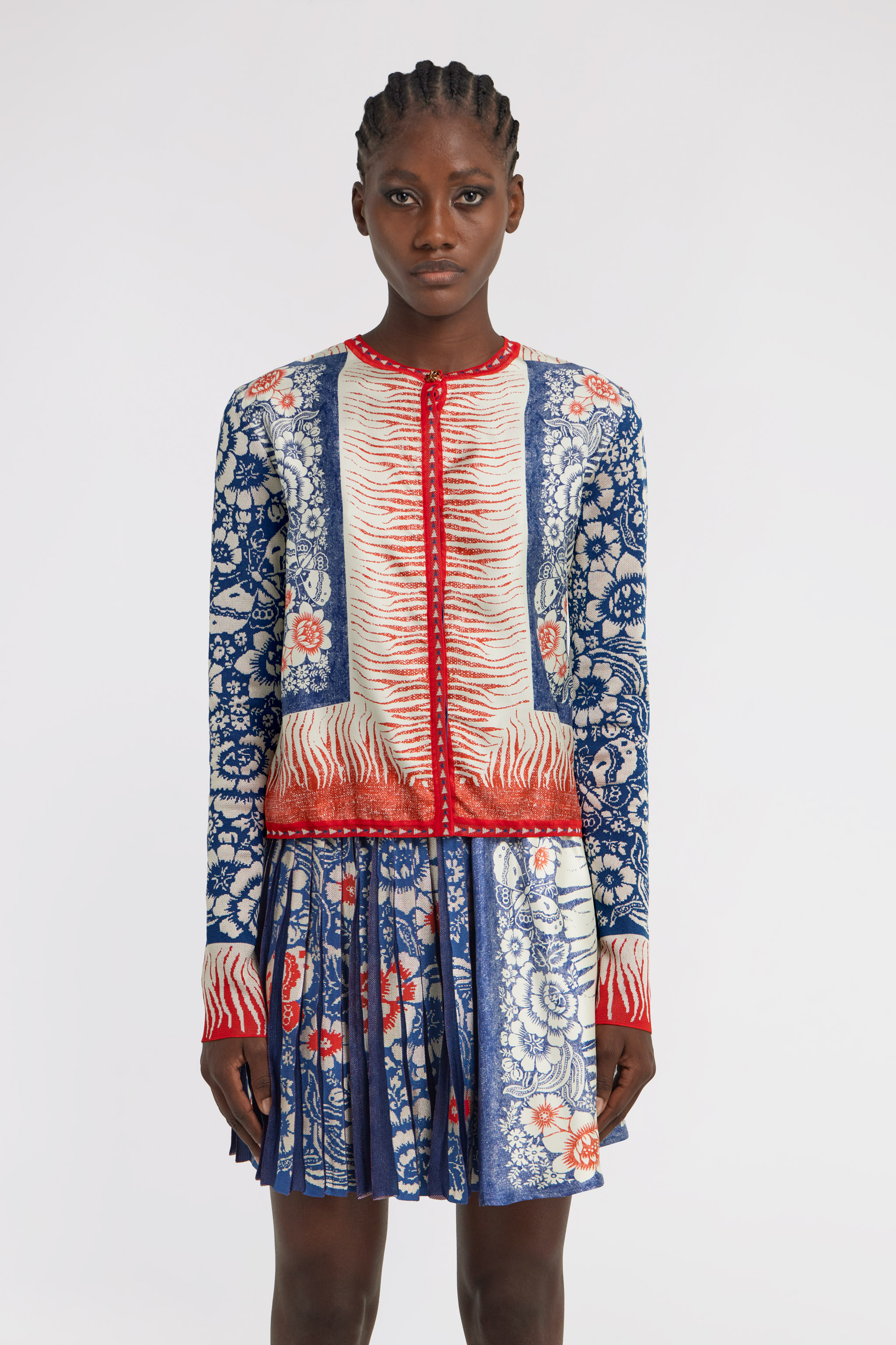 Roberto Cavalli Bandana-print Sweater