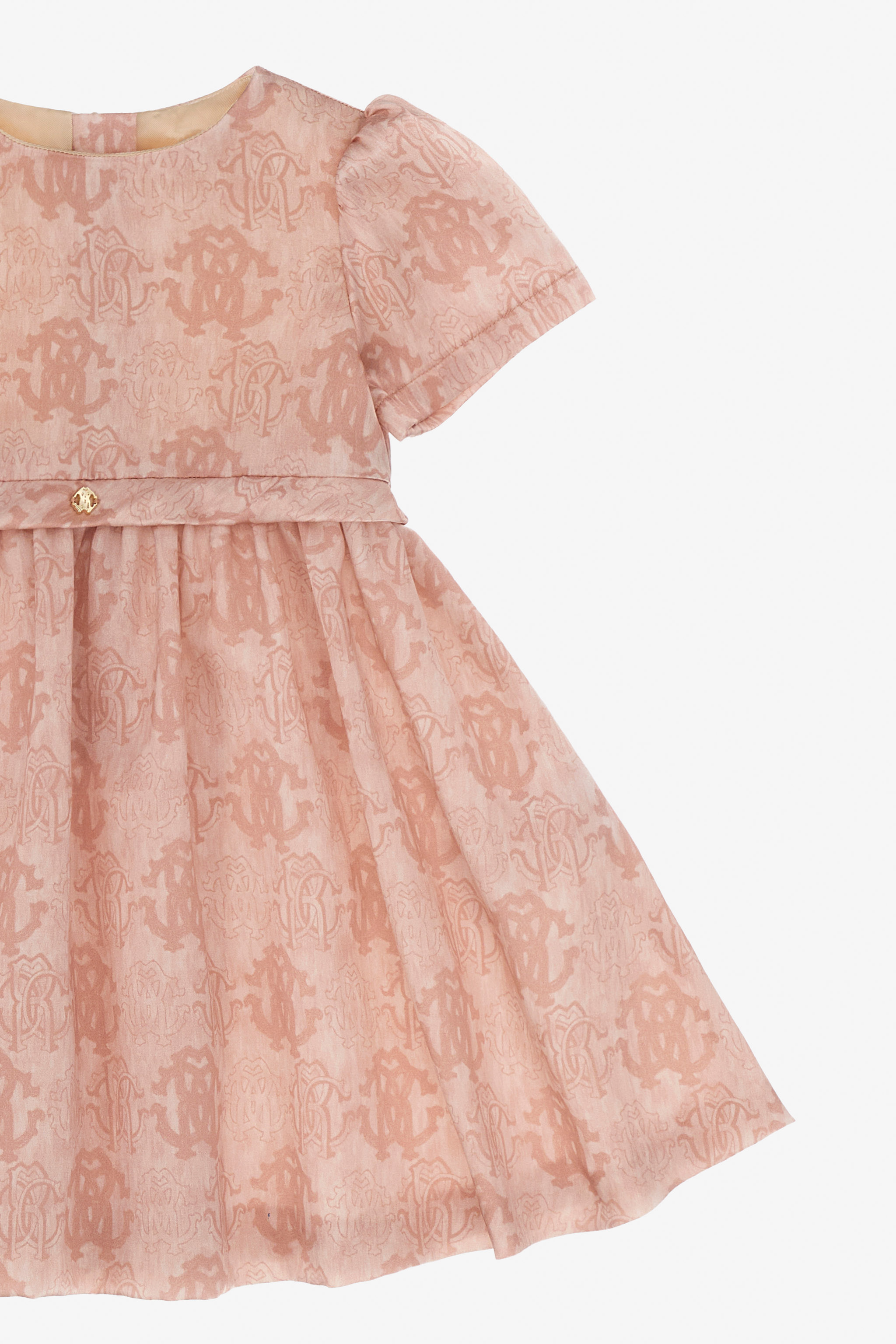 Monogrammed Pink Dress