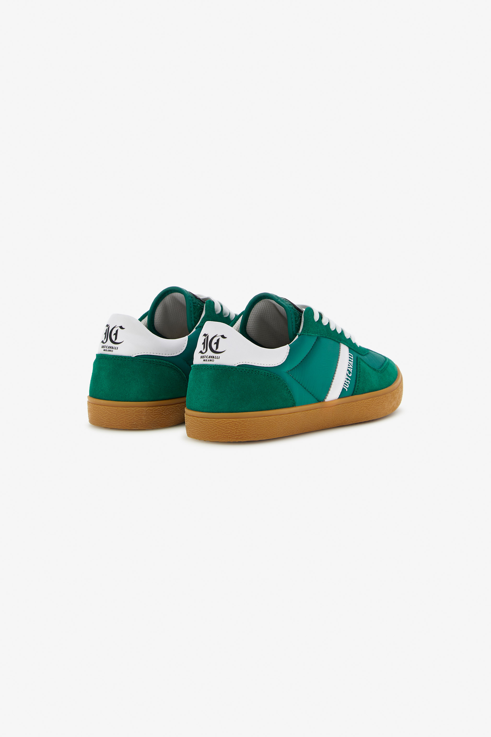 Roberto Cavalli Just Cavalli Sneakers In Green