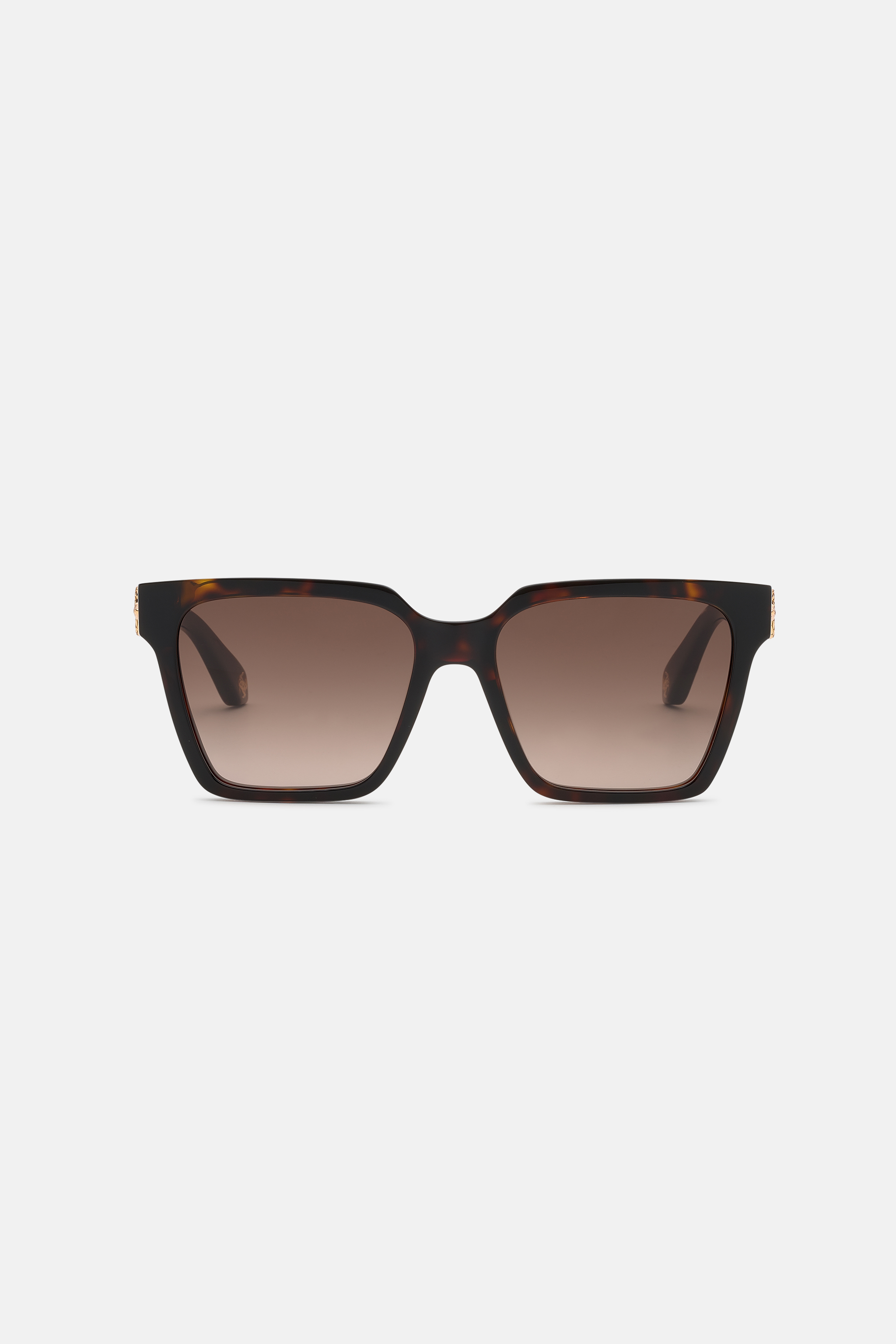 Roberto Cavalli Women's Wide Front Sunglasses - Eyewear Avana Lucida 743Y