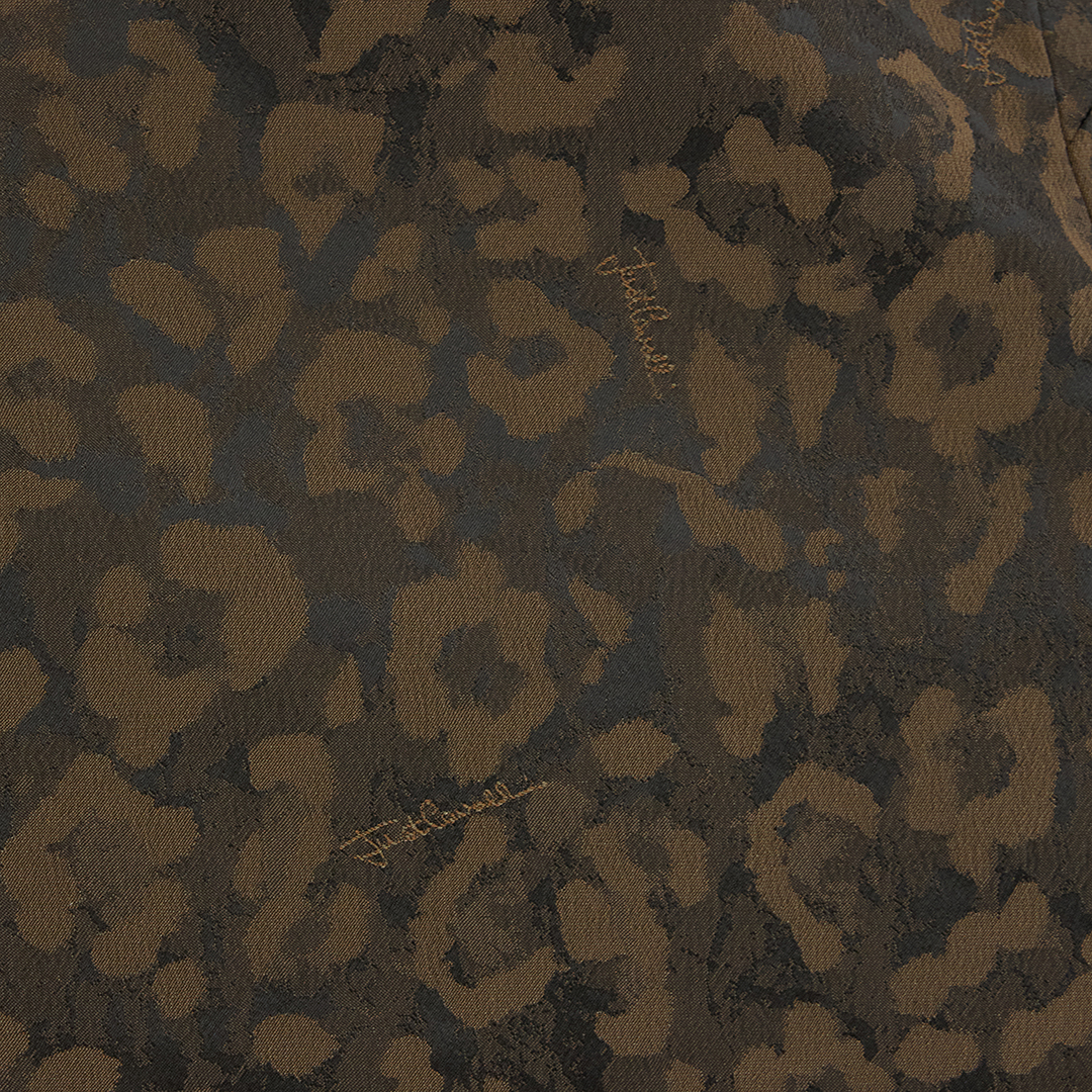 Roberto Cavalli Leopard Print Jacket Blazer In Brown