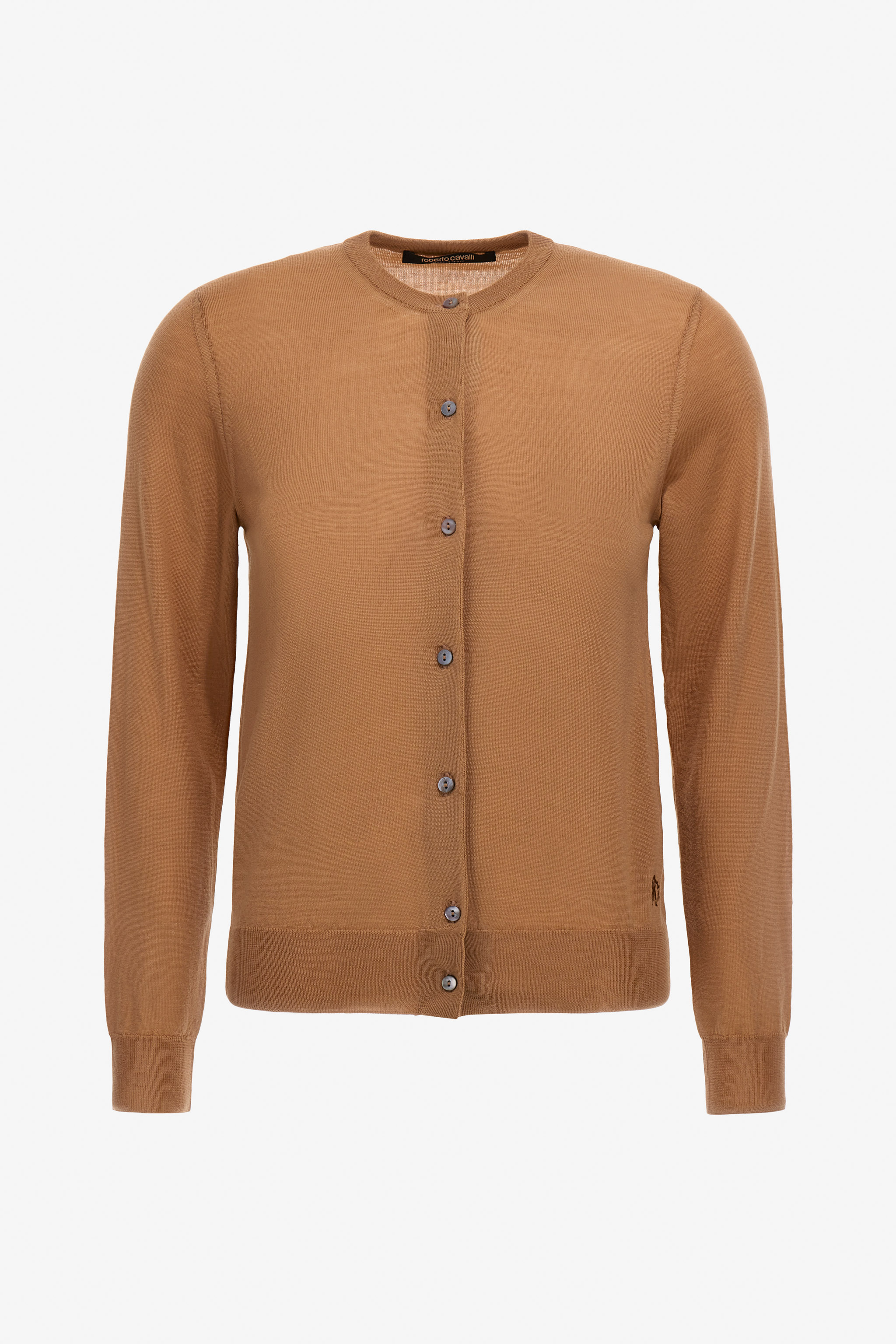 Roberto Cavalli Cardigan In Brown