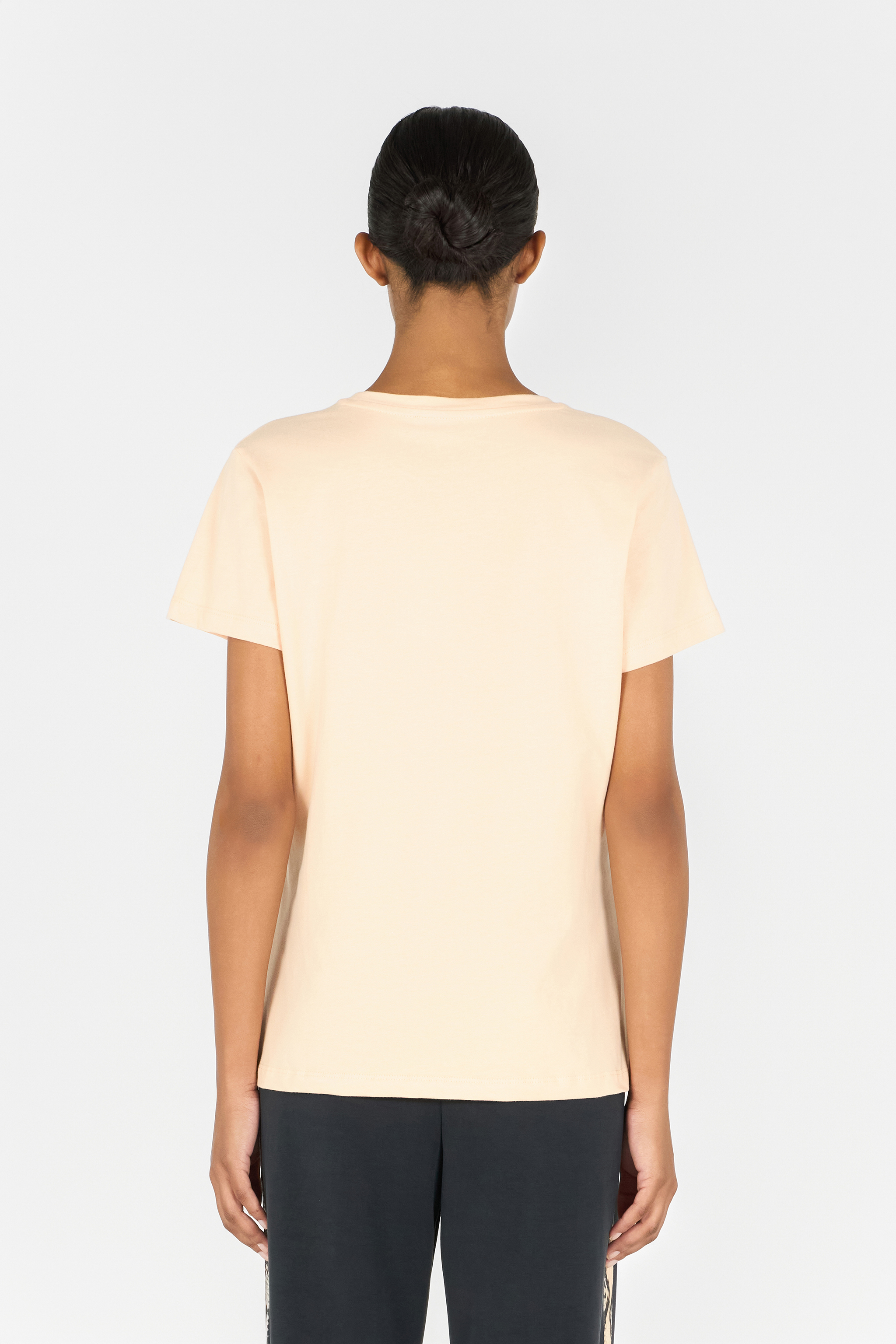 ROBERTO CAVALLI T-SHIRT MIT BLUMENPRINT 
