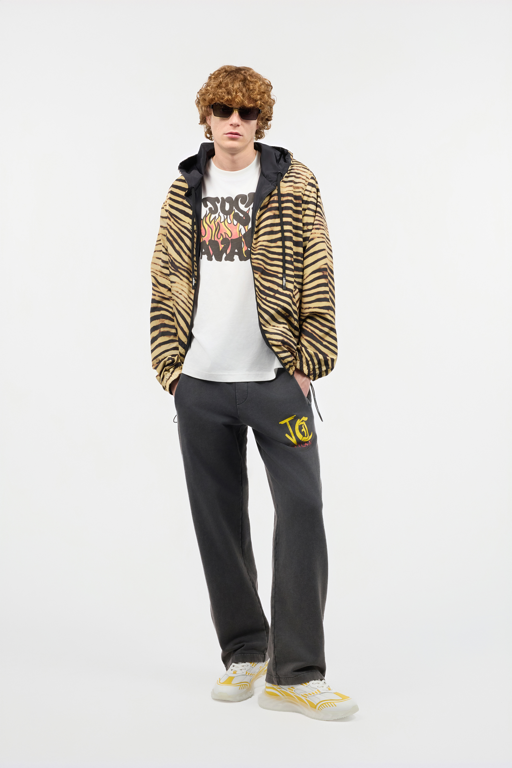 Reversible Hooded Sweatshirt