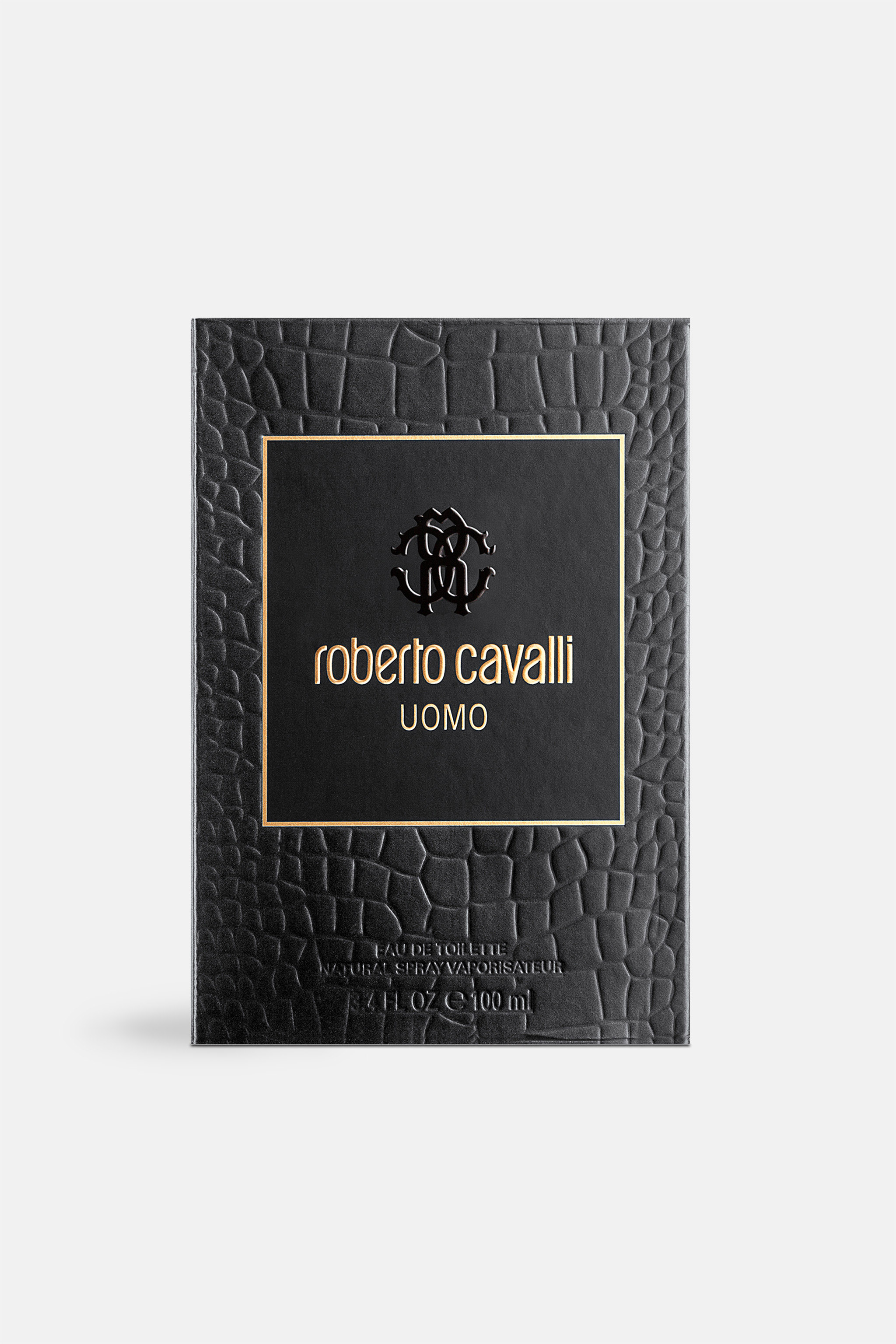 ROBERTO CAVALLI UOMO EAU DE TOILETTE 100 ML in Black for Men
