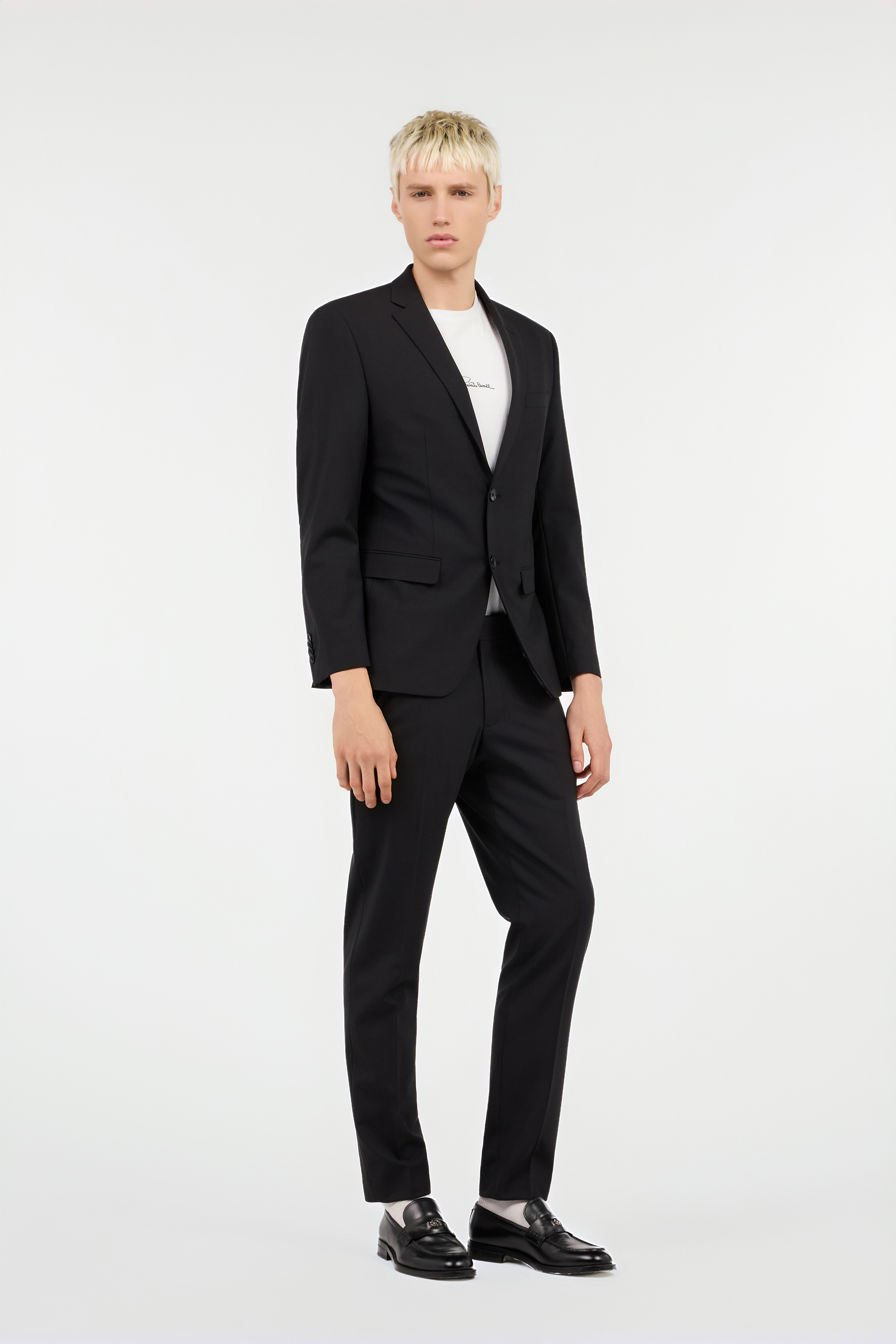 Black Wool Suit