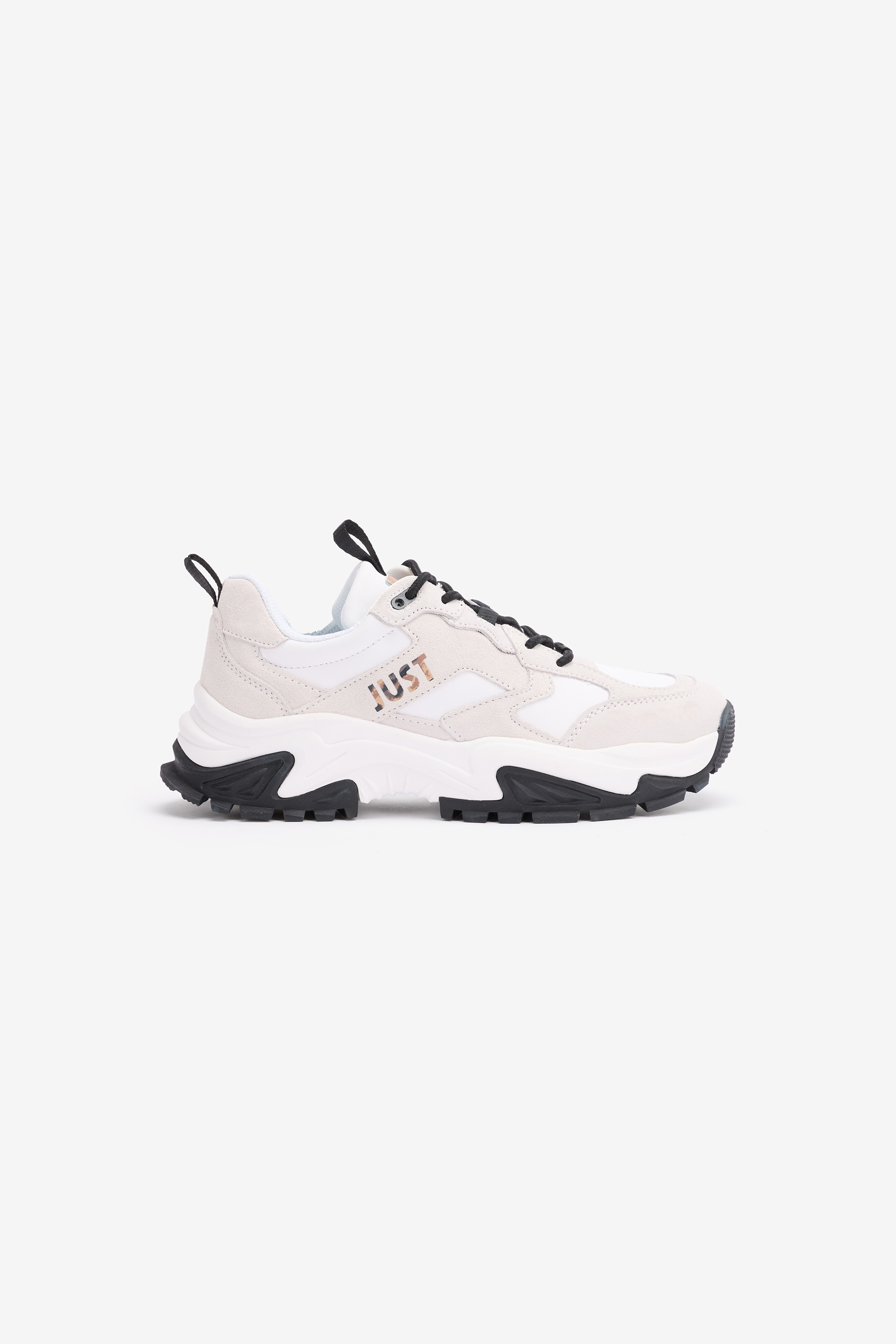 Roberto Cavalli Sneakers With Jaguar Skin Logo In White