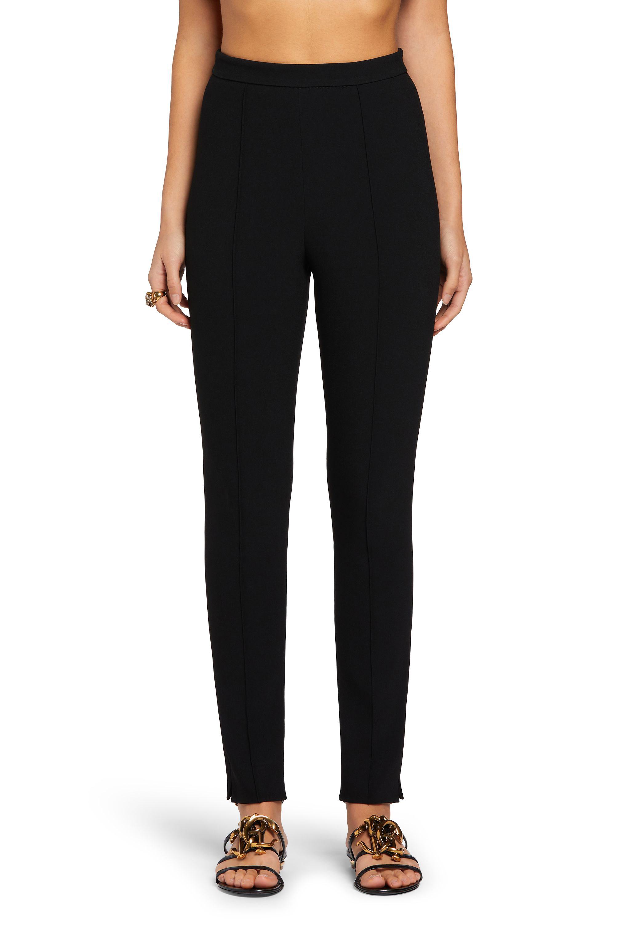 Roberto Cavalli Tailored Trousers In Black