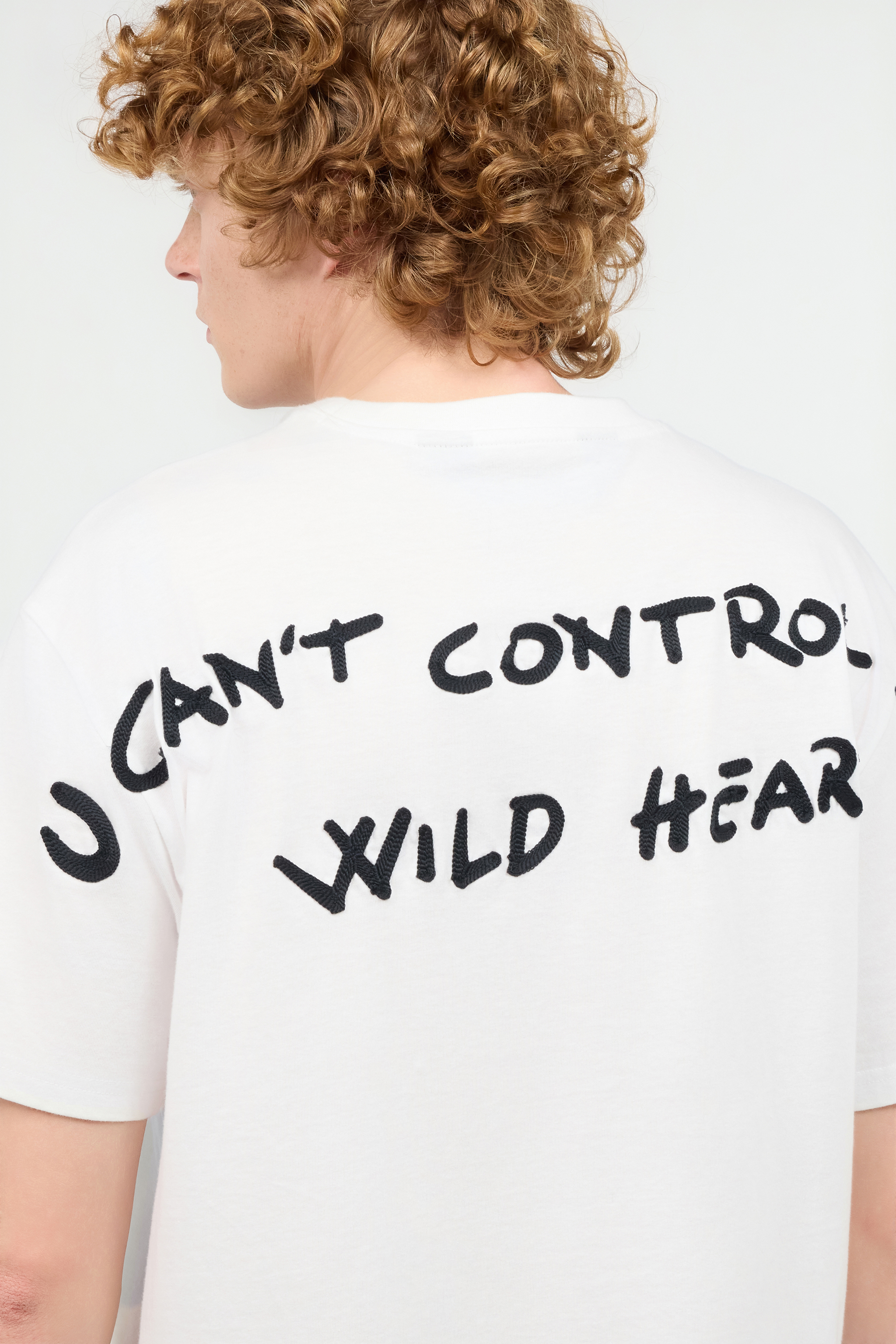 ROBERTO CAVALLI T-SHIRT MIT HERZ