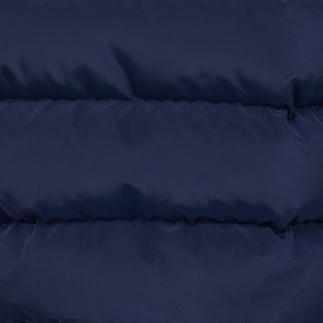 Roberto Cavalli Marble Print Down Jacket In Blue