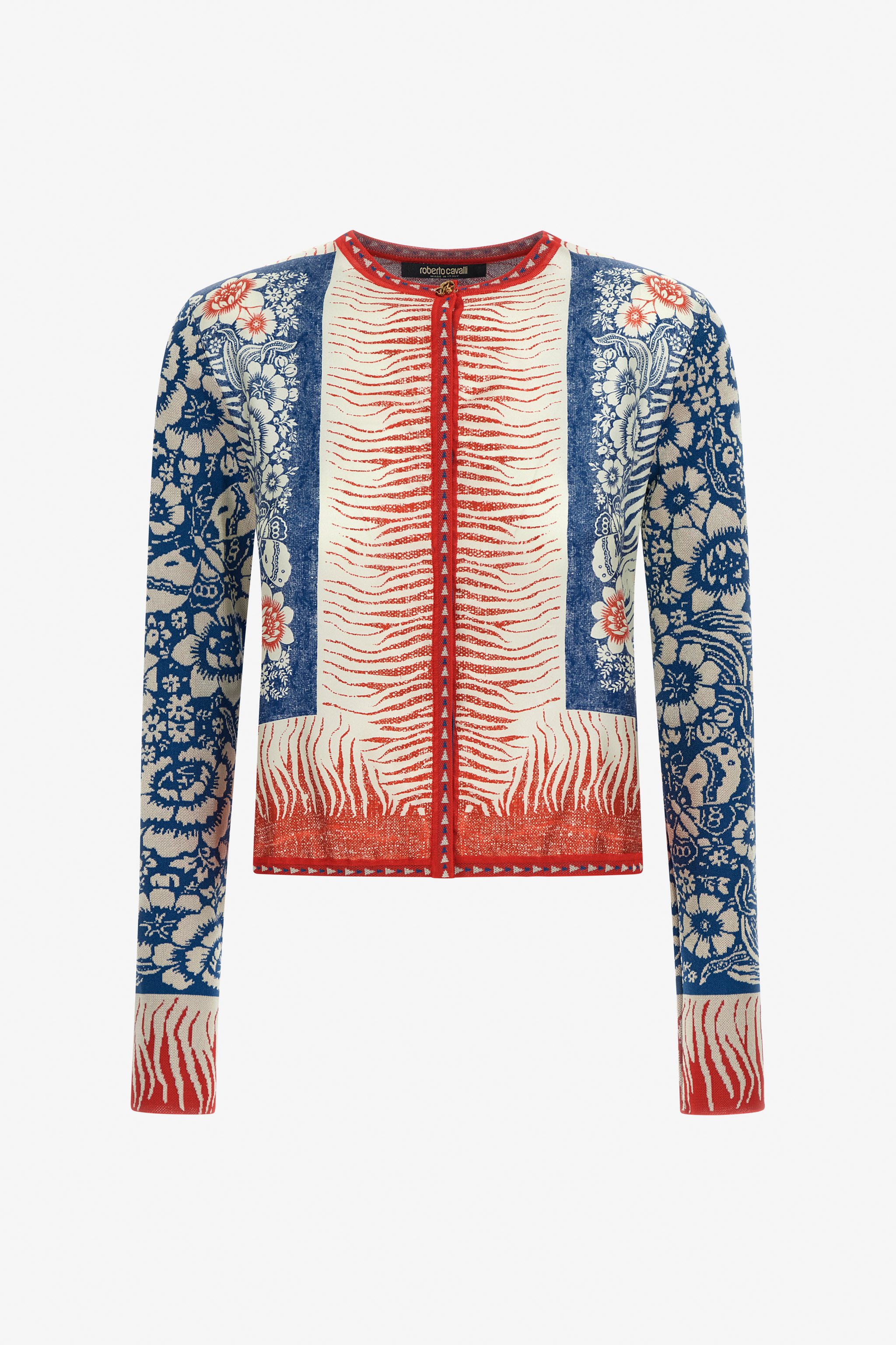 Roberto Cavalli Bandana-print Sweater