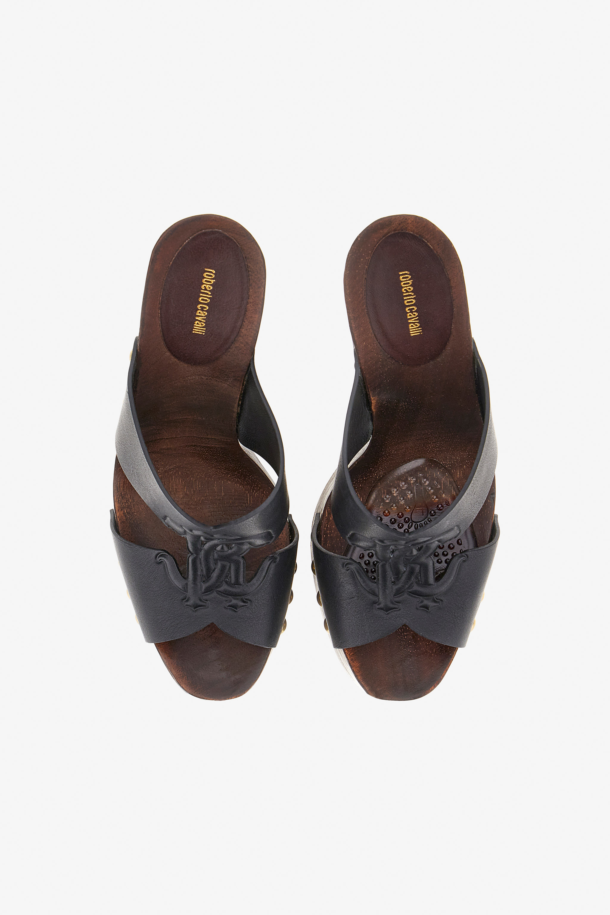 ROBERTO CAVALLI RC MONOGRAM SANDALS
