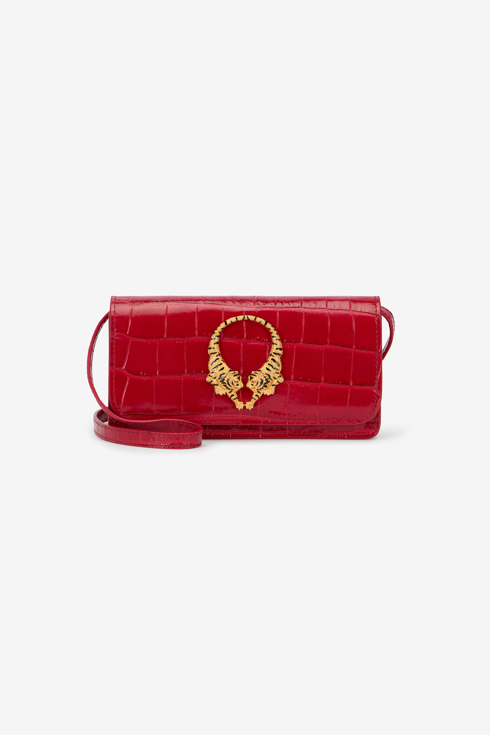 Roberto Cavalli Women's Red Roar Mini Bag In Leather - Mini Bags