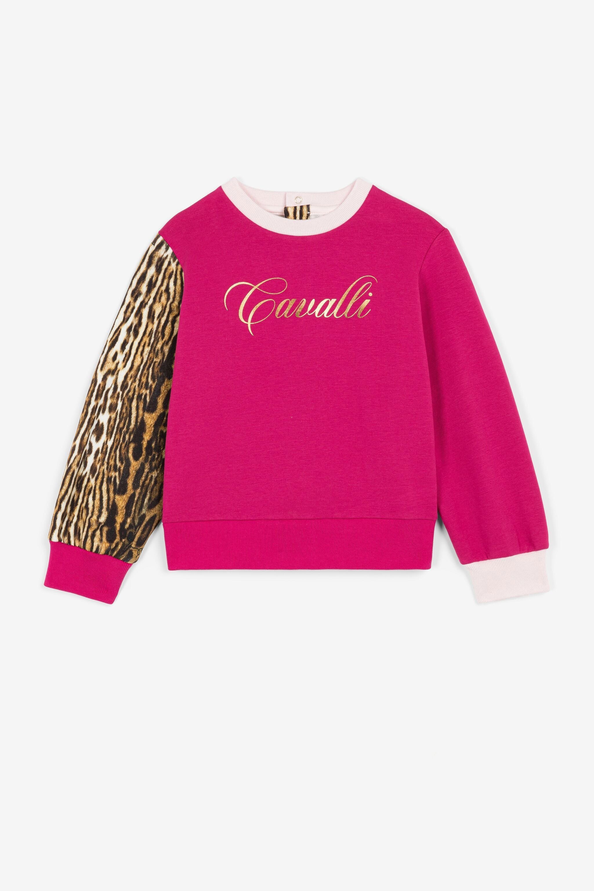 Ocelot And Logo-Print Sweatshirt