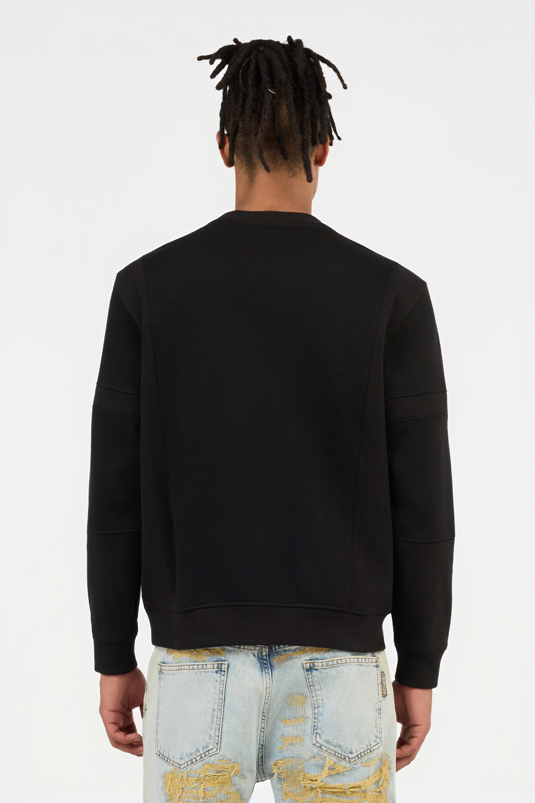 Black Just Cavalli Logo Sweatshirt