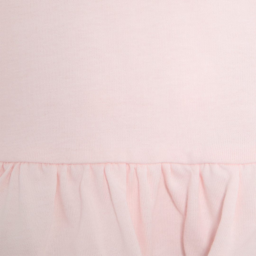 Roberto Cavalli Baby Pink Dress With Jaguar Skin Inserts In Pink